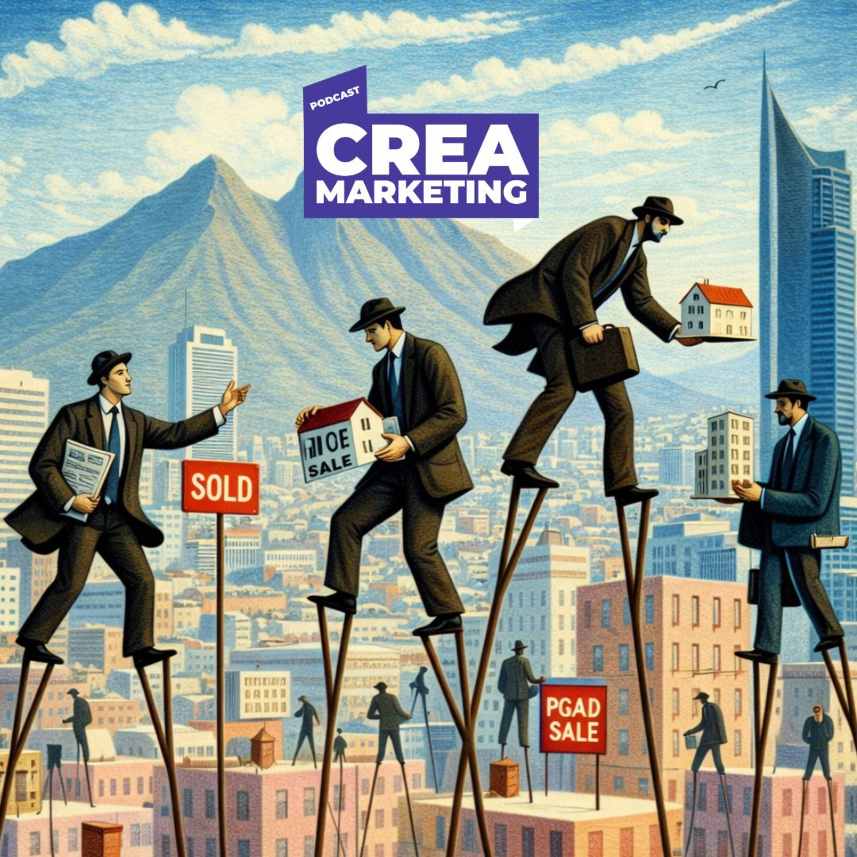 Portada de Crea Marketing Podcast