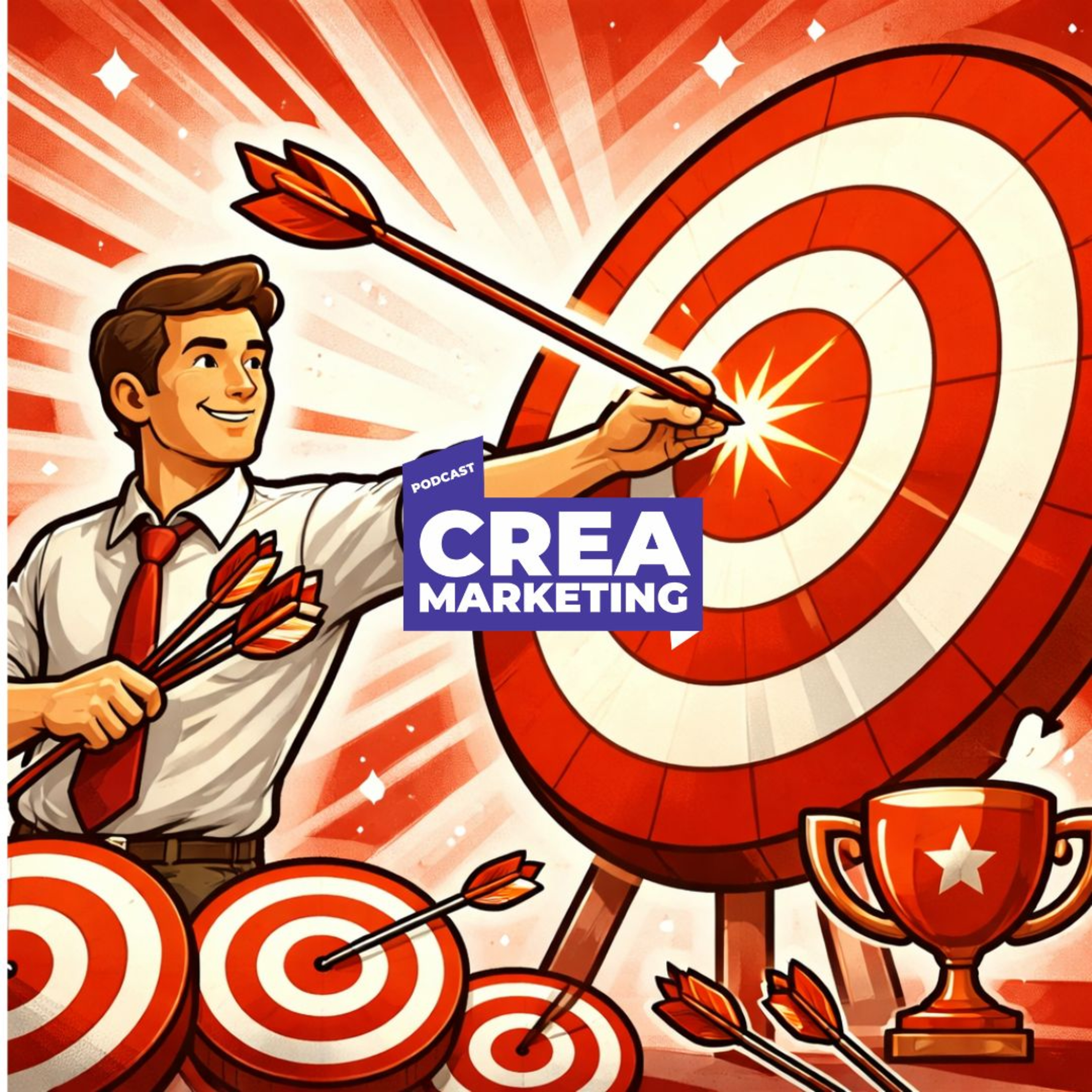 Portada de Crea Marketing Podcast