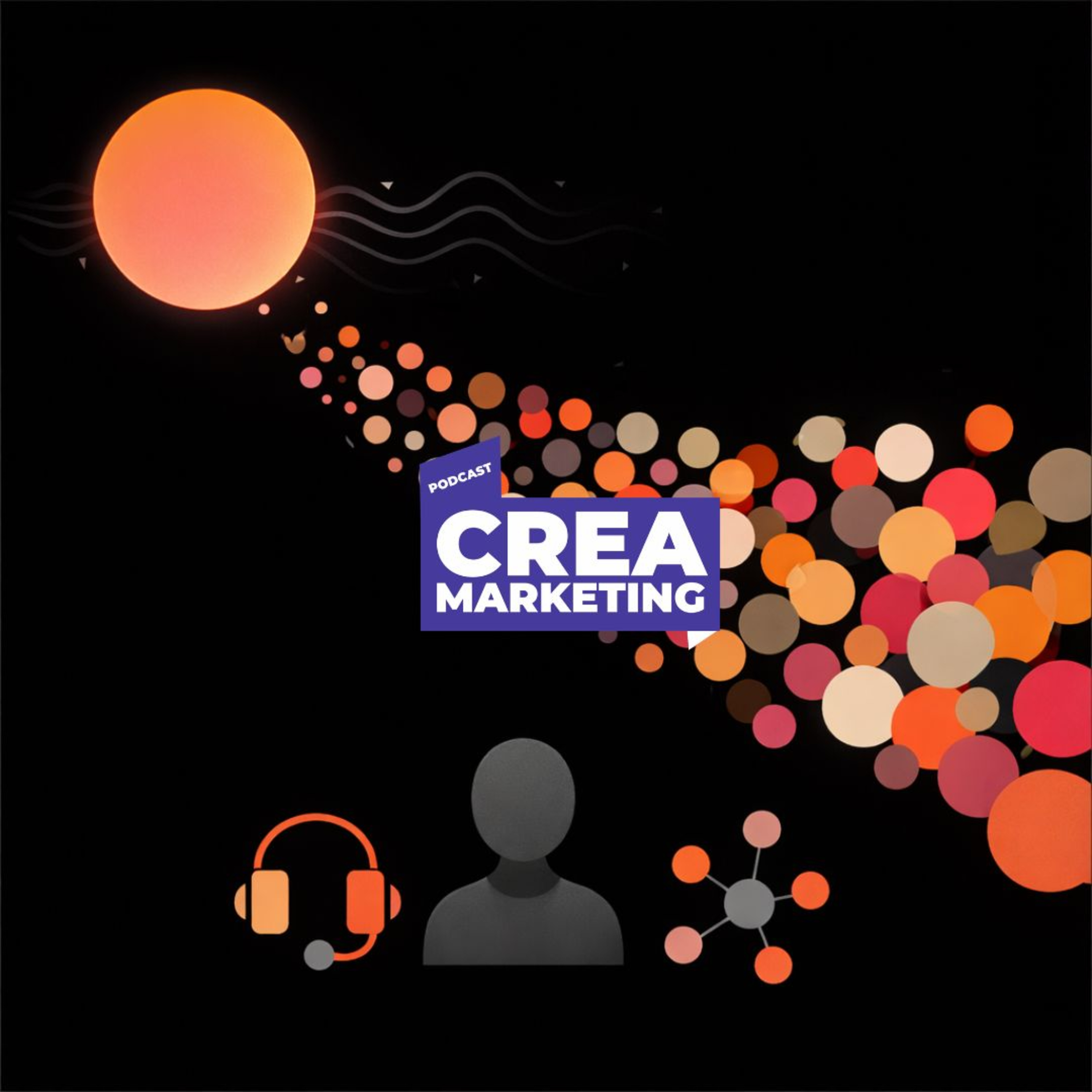 Portada de Crea Marketing Podcast