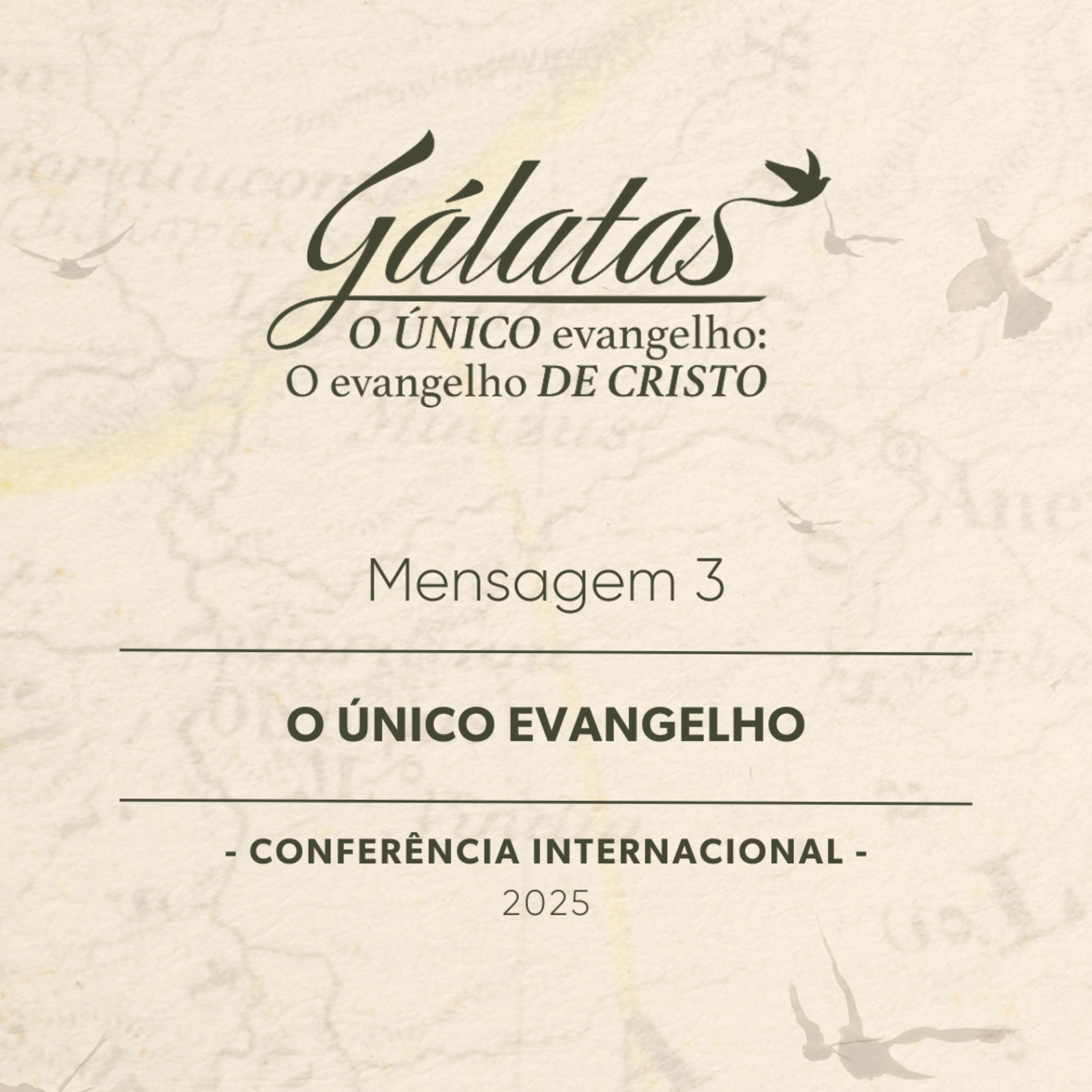 Mensagem 3 - O único evangelho episode artwork