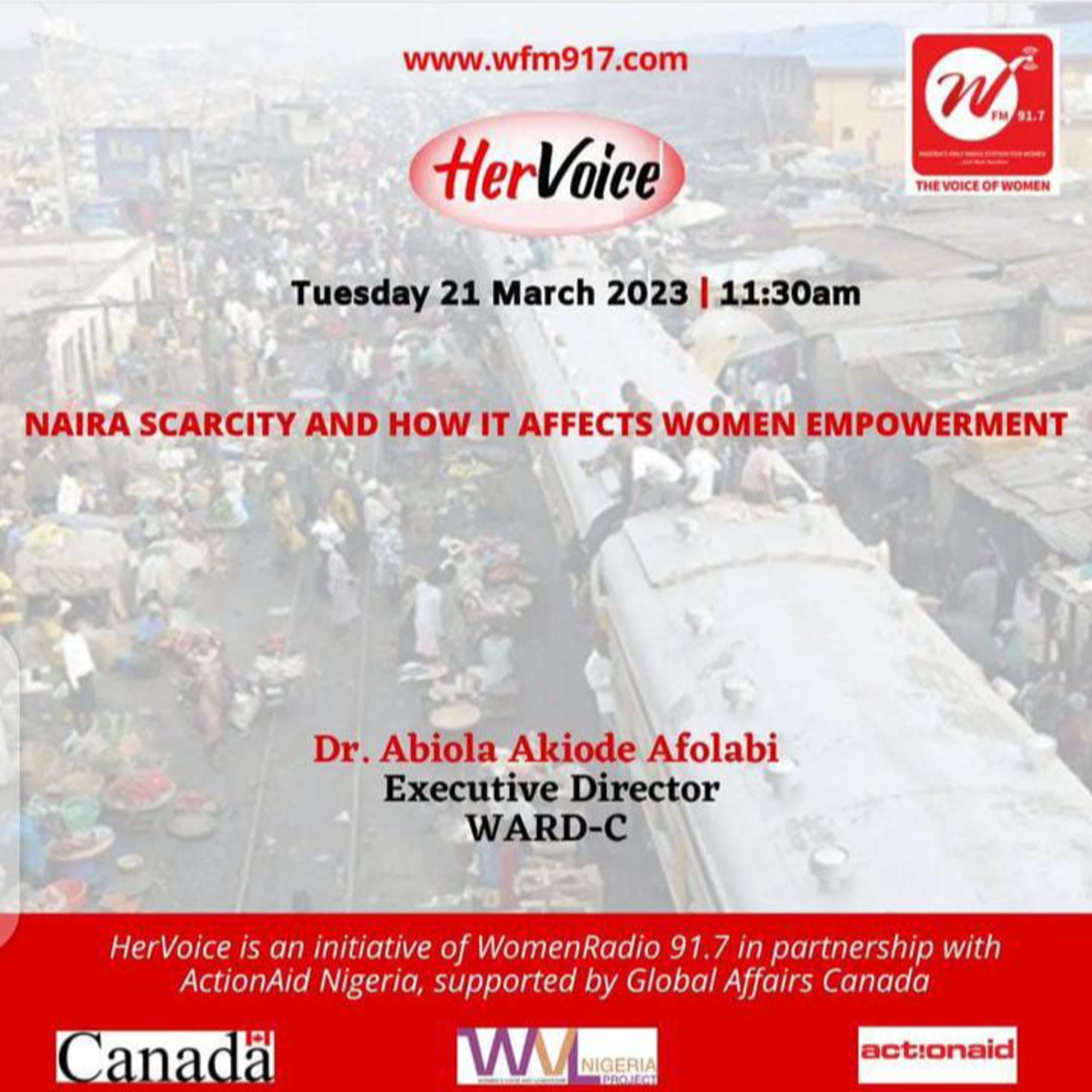 HER VOICE - NAIRA SCARCITY AND HOW IT AFFECTS WOMEN EMPOWERMENT episode artwork