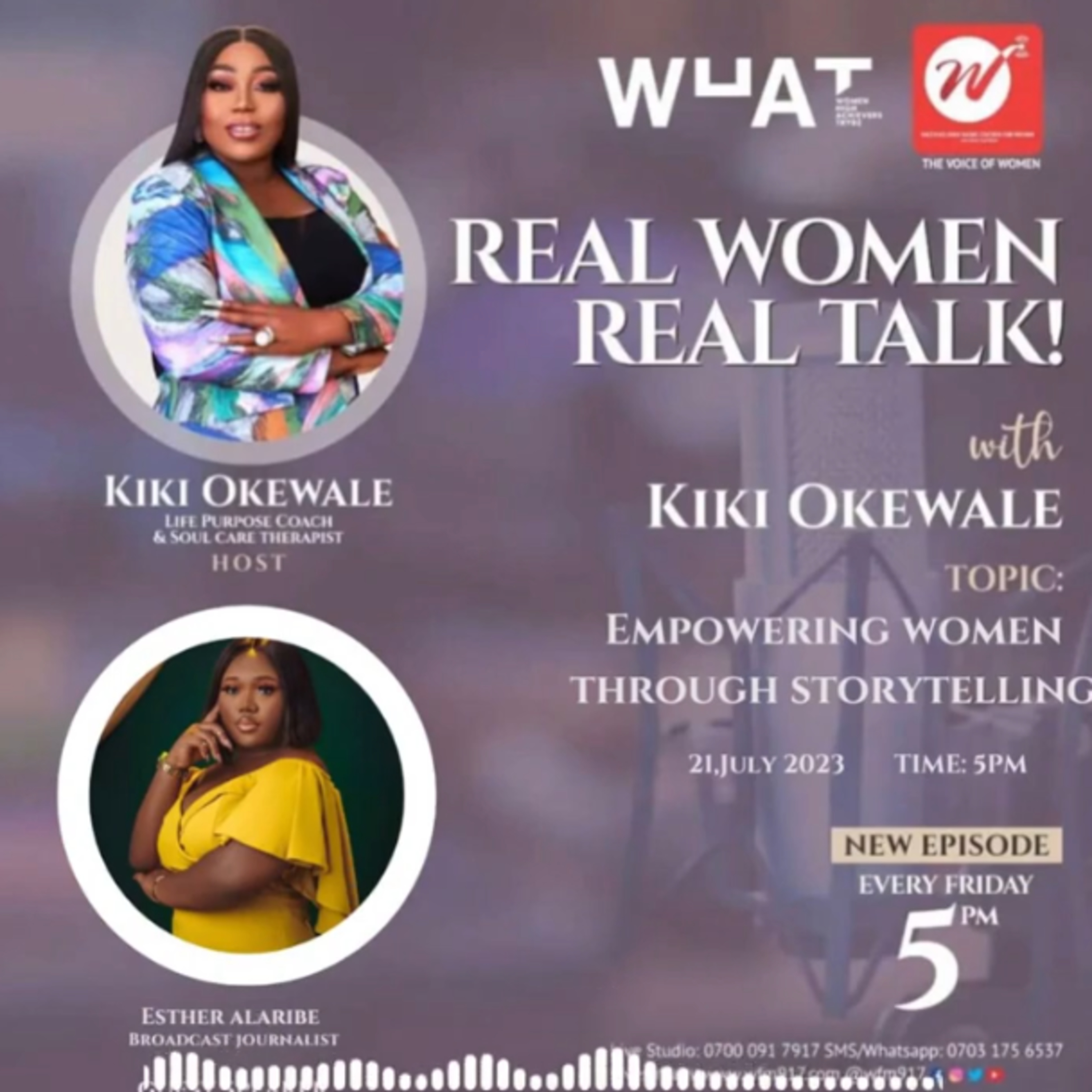 Real Women Real Talk - Empowering Women Through Storytelling  episode artwork