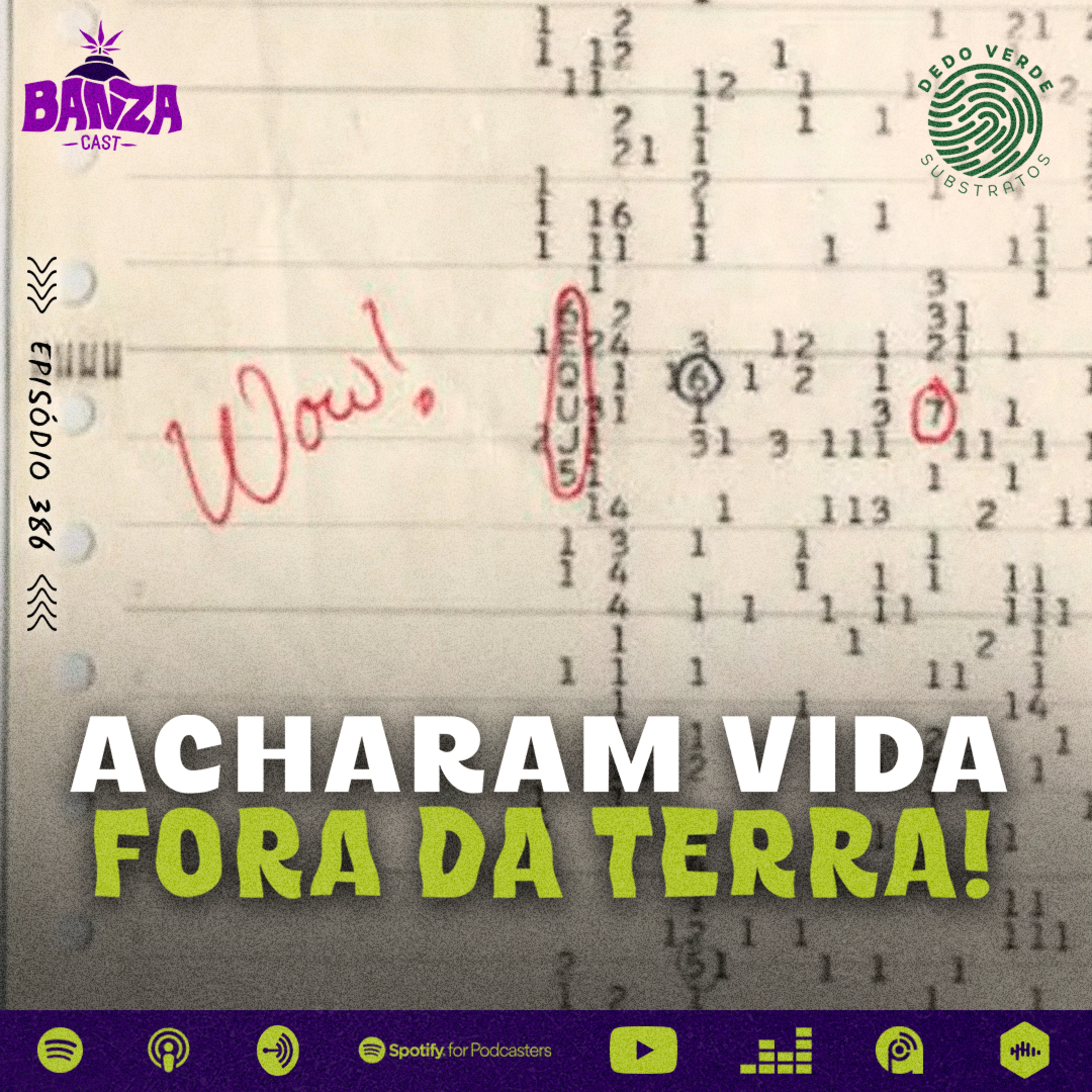 BANZAcast 386 - ACHARAM VIDA FORA DA TERRA!! episode artwork