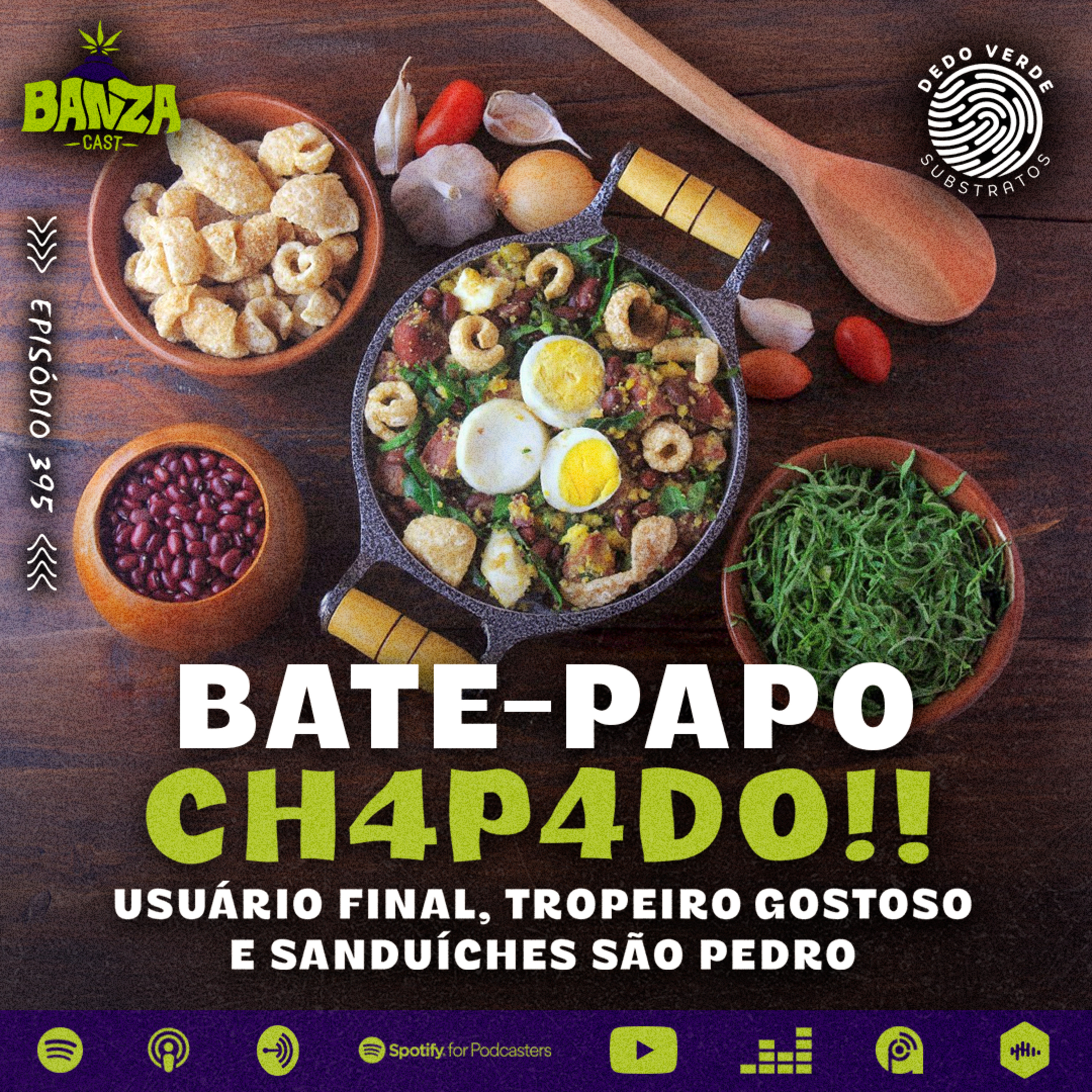 BANZAcast 395 - USUÁRIO FINAL, TROPEIRO GOSTOSO E SANDUÍCHES SÃO PEDRO episode artwork