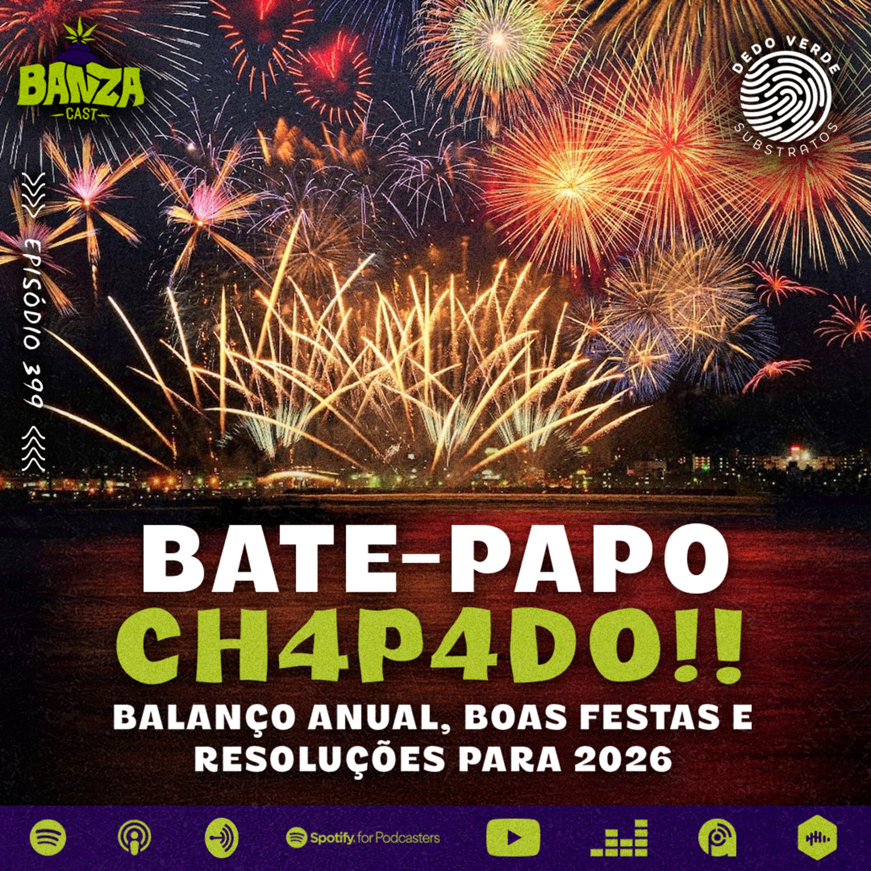 BANZAcast 399 - BALANÇO ANUAL, BOAS FESTAS E RESOLUÇÕES PARA 2026 episode artwork