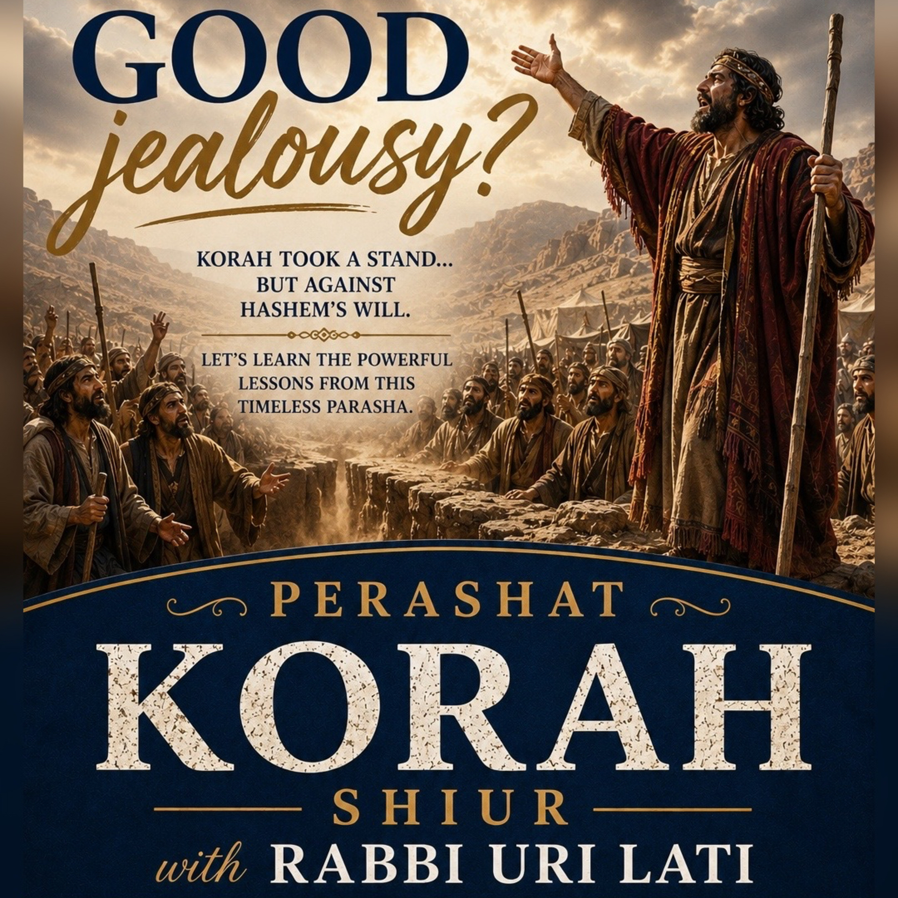 Perashat Korah 5786/ 2026 episode artwork