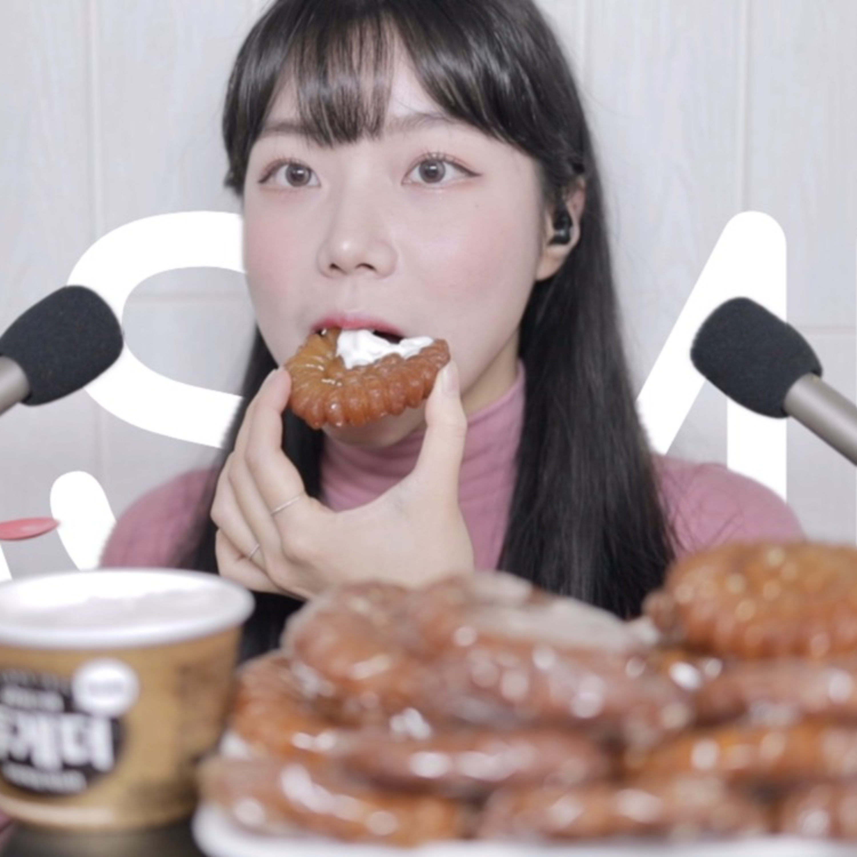 [ASMR] 쫀득한 찹쌀약과+투게더 먹방🍯 | dessert eating sounds