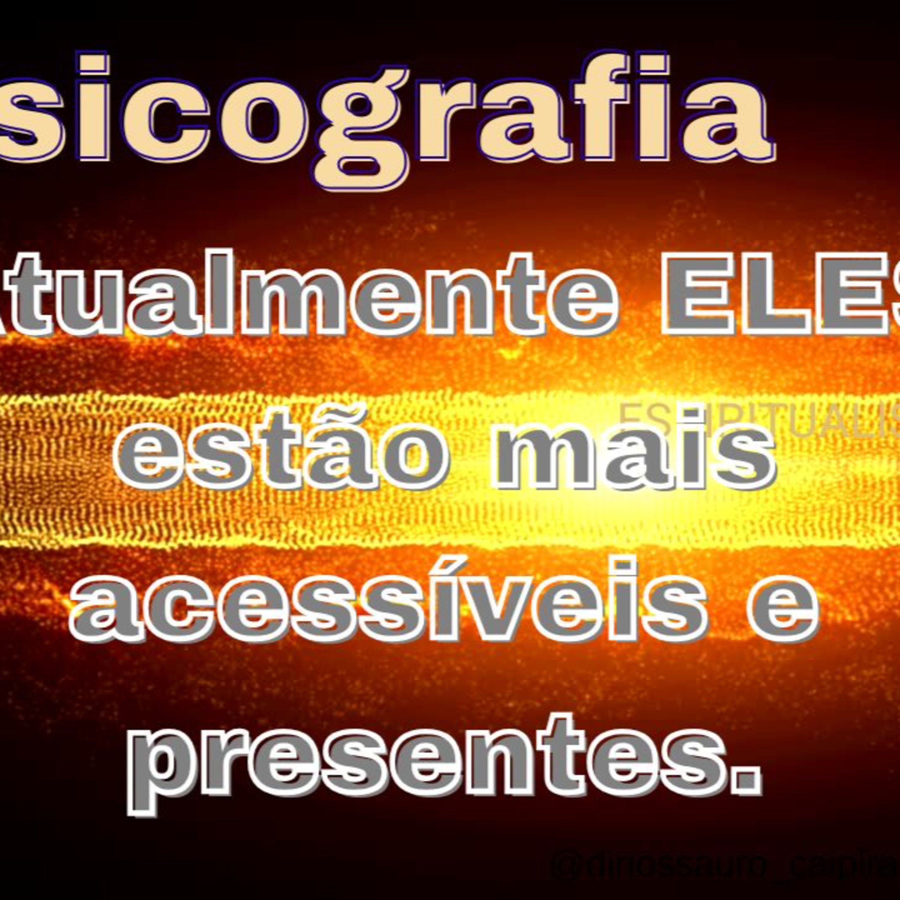 Dinossauro Caipira - Espiritualista com psicografias.