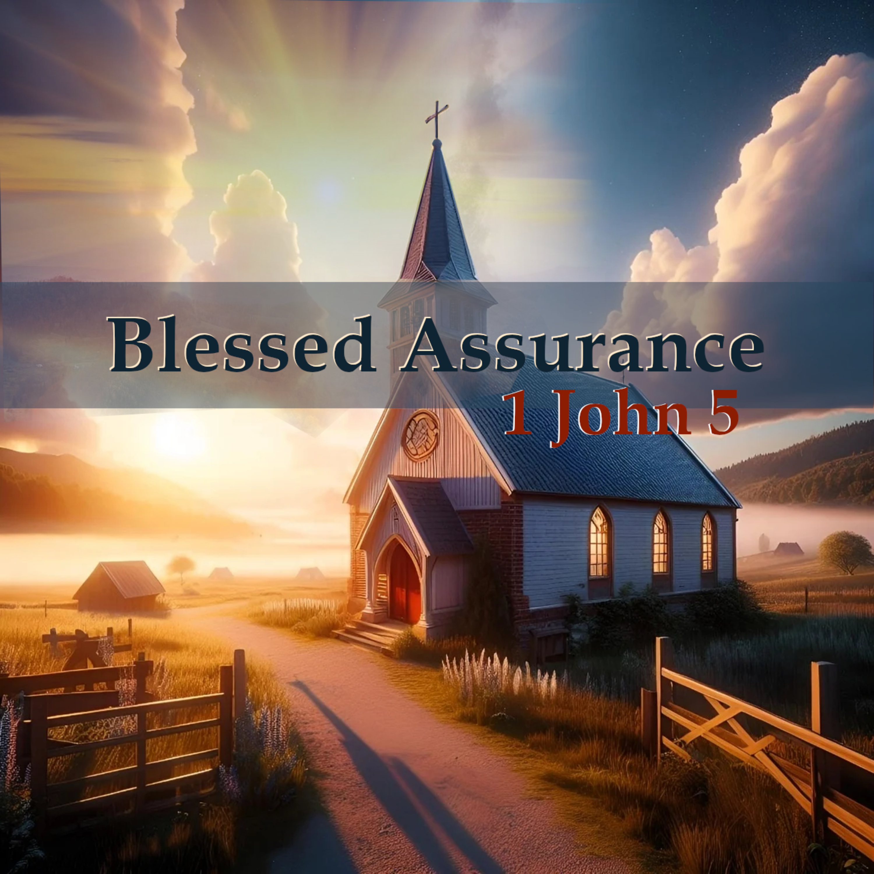1 John 5:9-21 - "Blessed Assurance" episode artwork