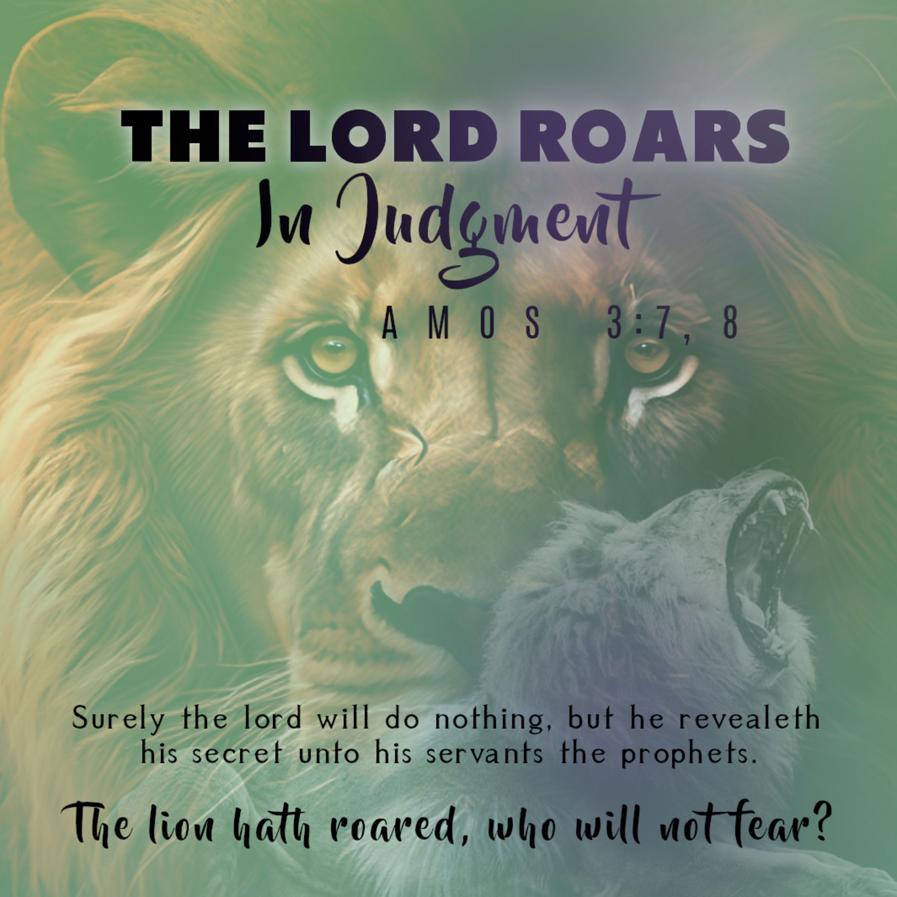 Amos 3:1-15 - "Our Invisible God Sees" episode artwork