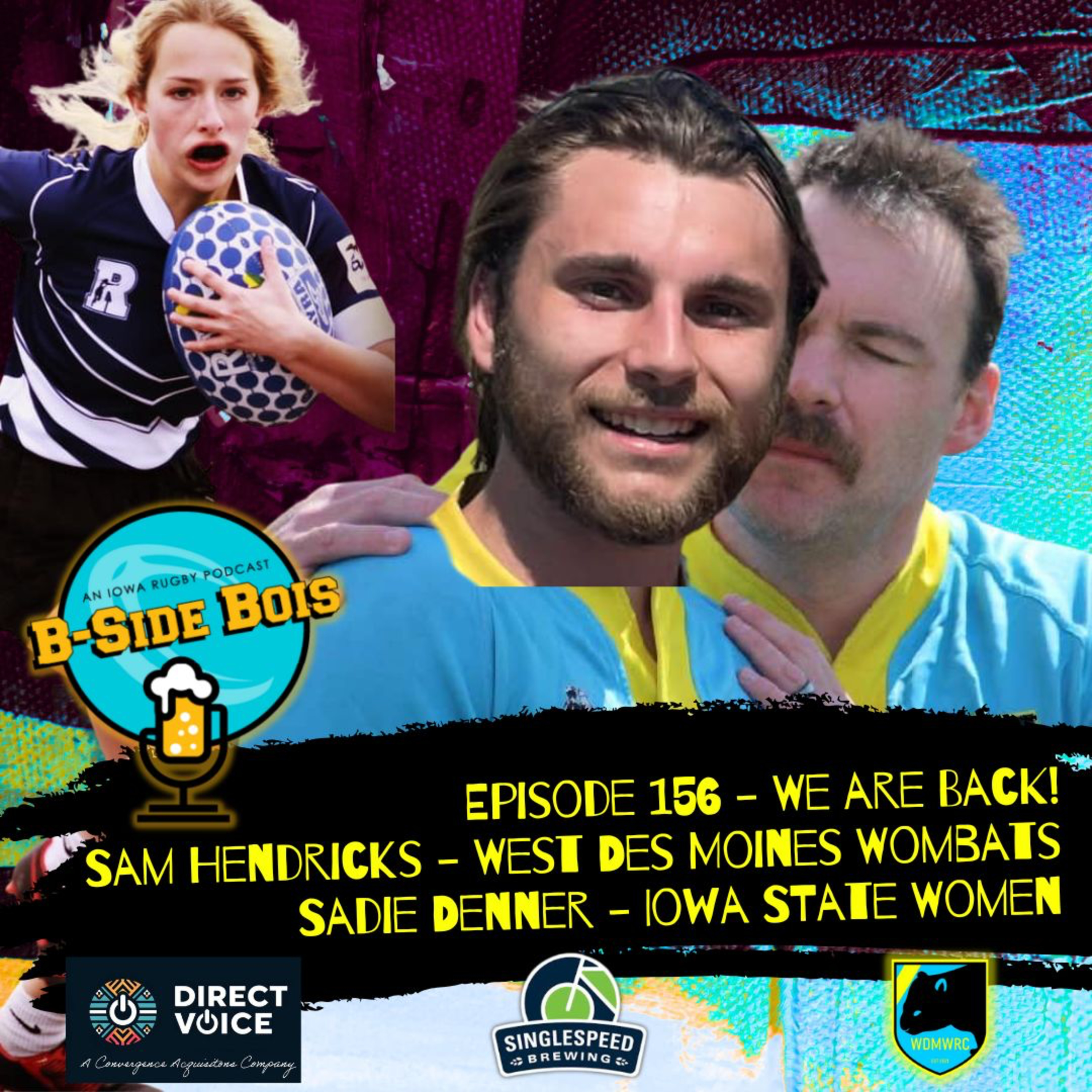9/10/25 B-Side Bois w/ Sam Hendricks of Wombats & Sadie Denner of Iowa State Women