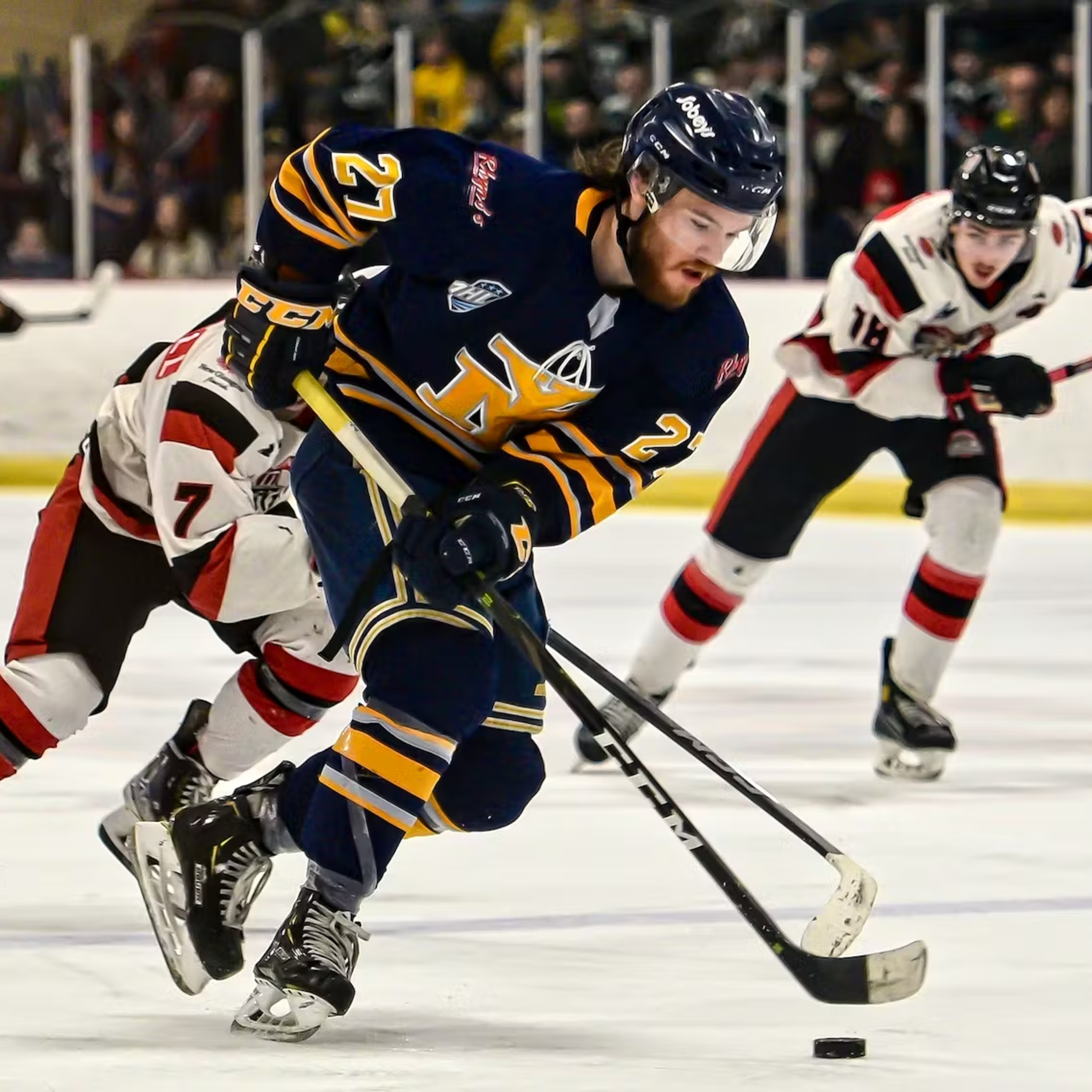 Centennial Cup participant, Yarmouth Mariners' Andrew Stuckless chats about the event episode artwork