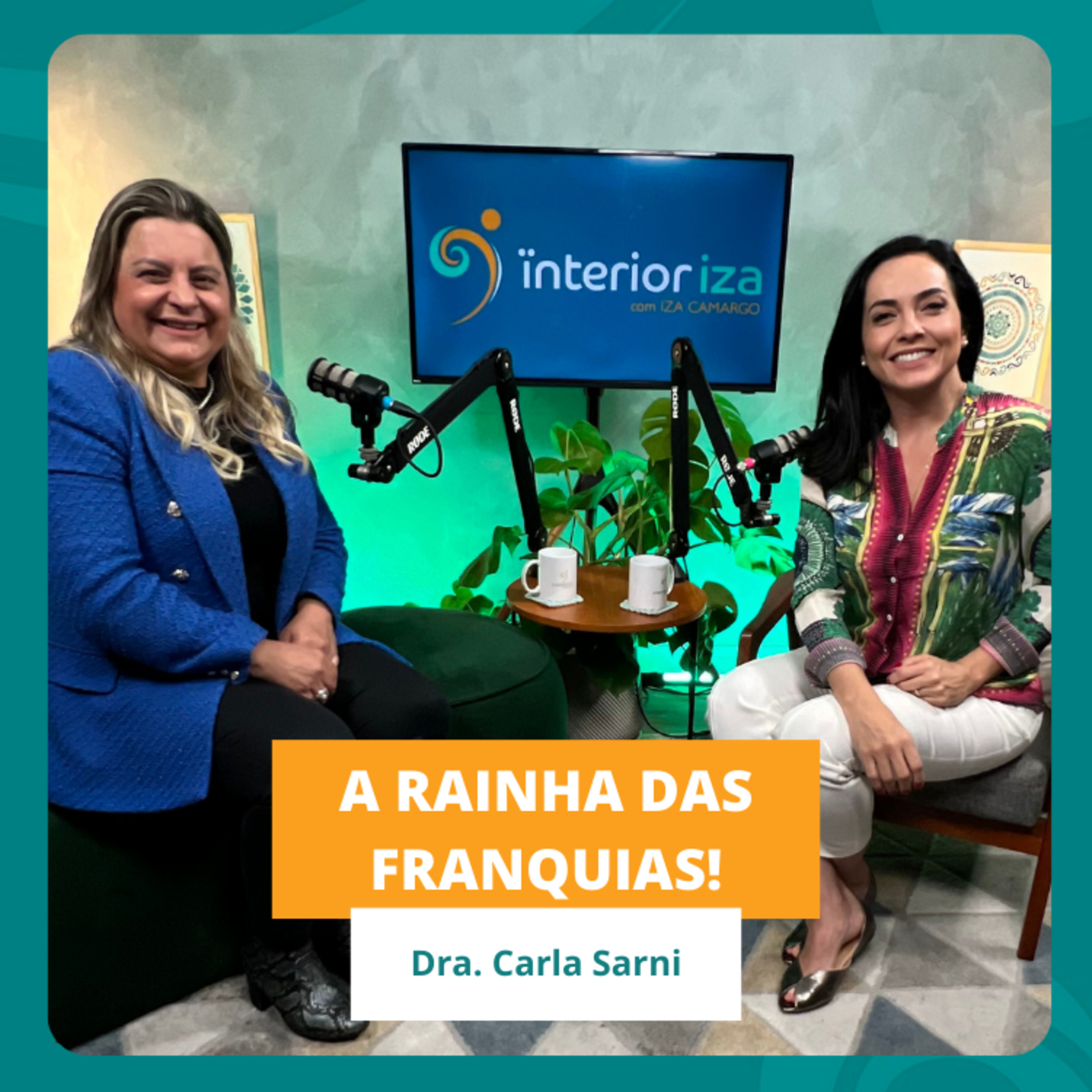 De 'camelô' à CEO de 11 empresas - Dra. Carla Sarni - EP 48 - Ïnterioriza episode artwork