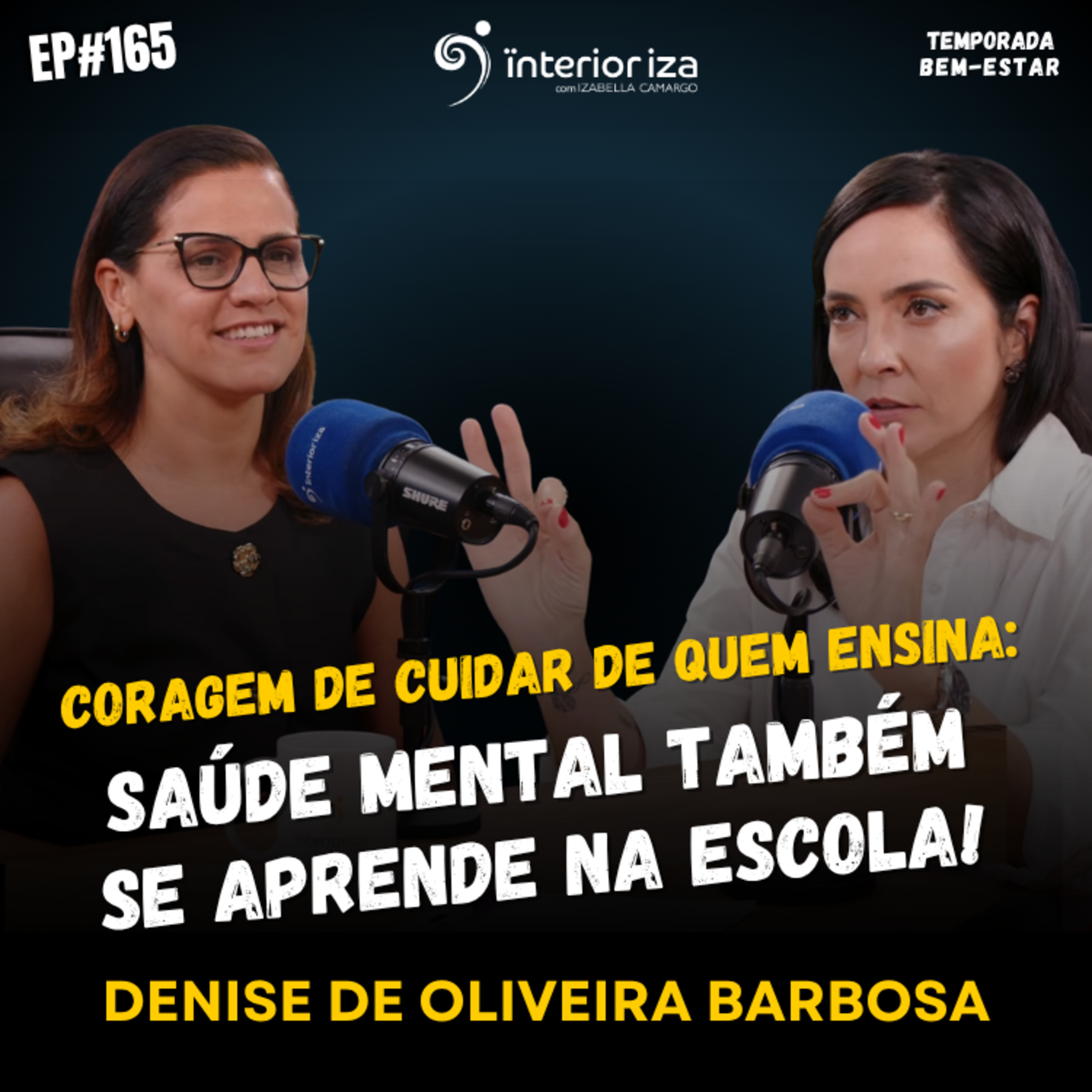 Coragem de cuidar de quem ensina: saúde mental também se aprende na escola!  episode artwork