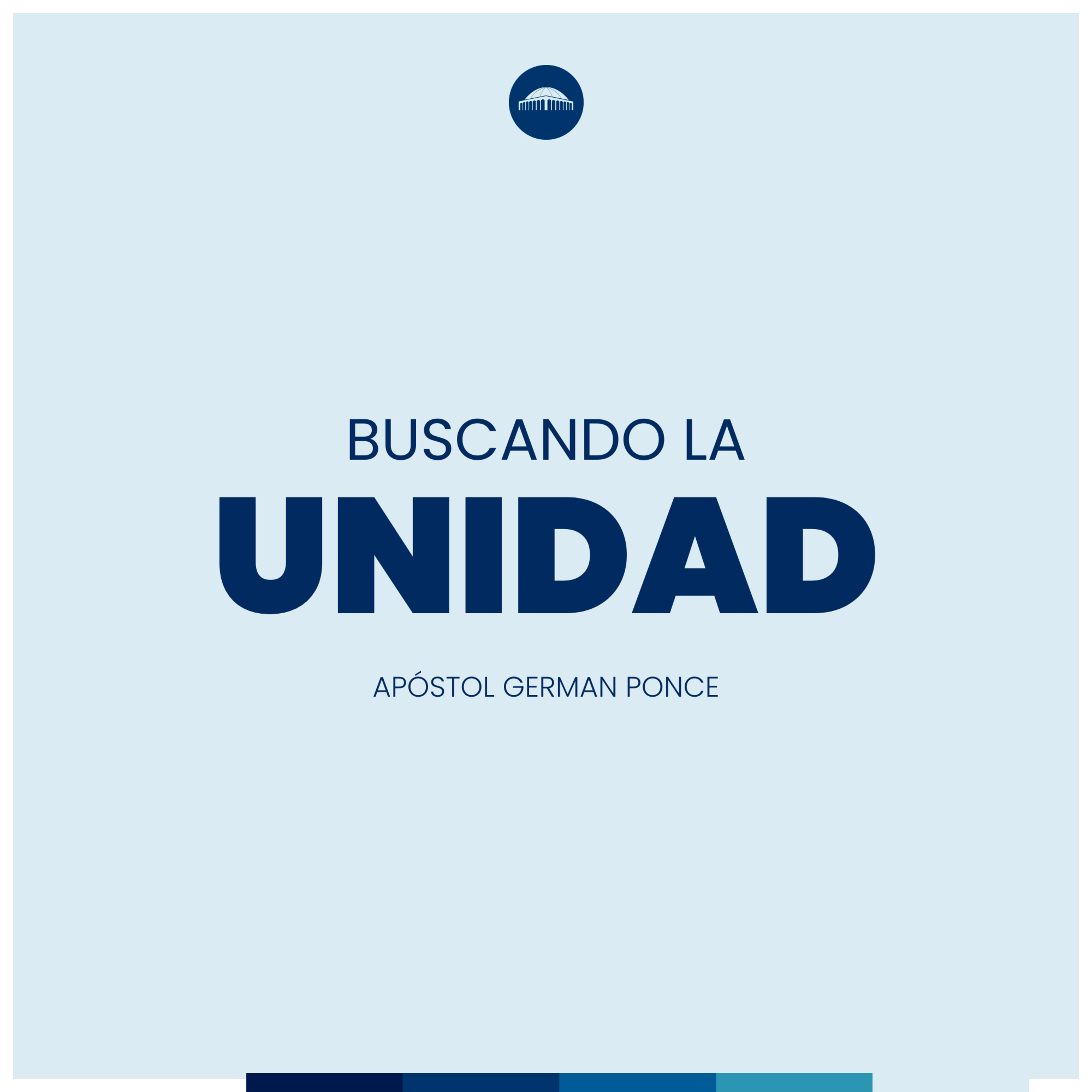 Buscando la unidad