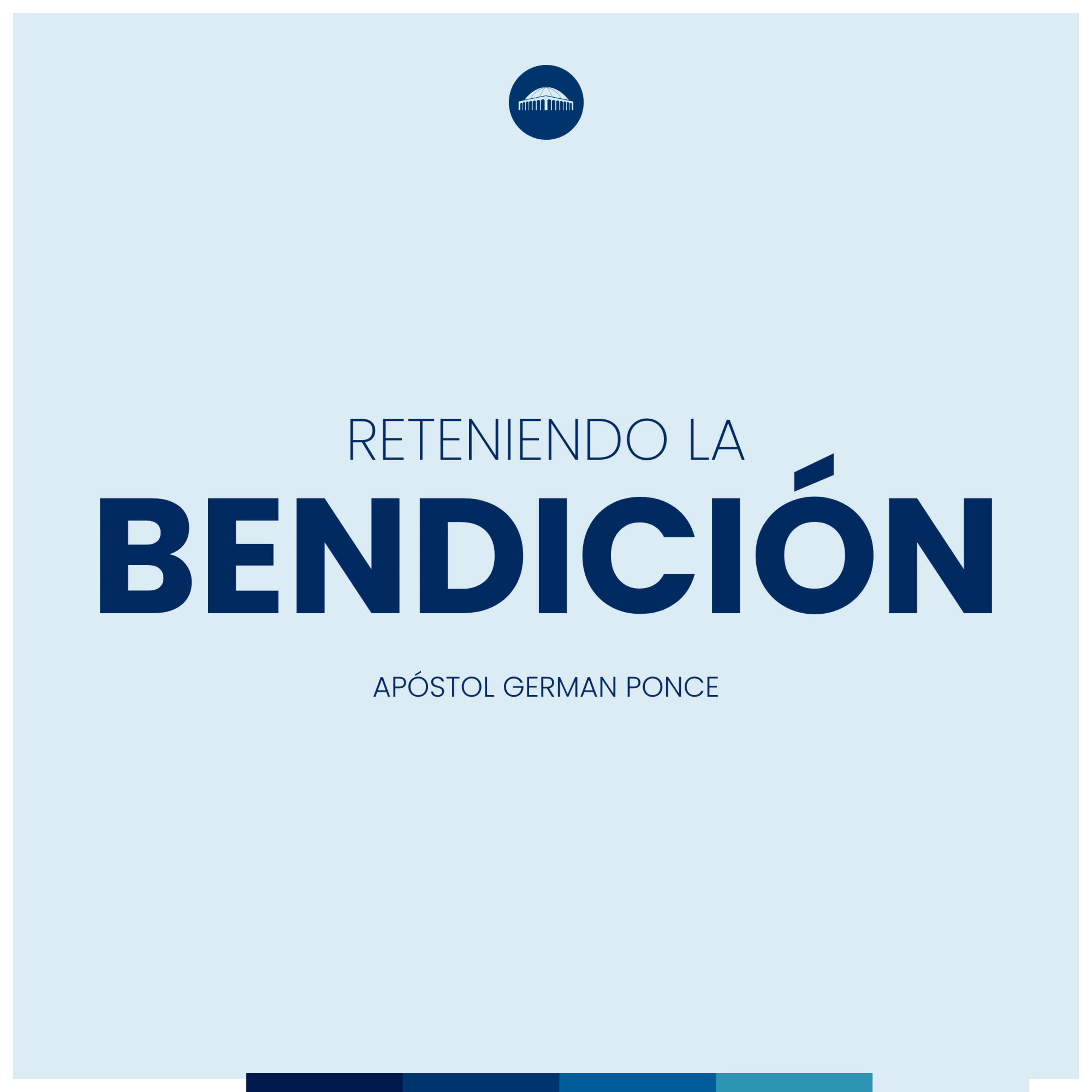 Reteniendo la bendición