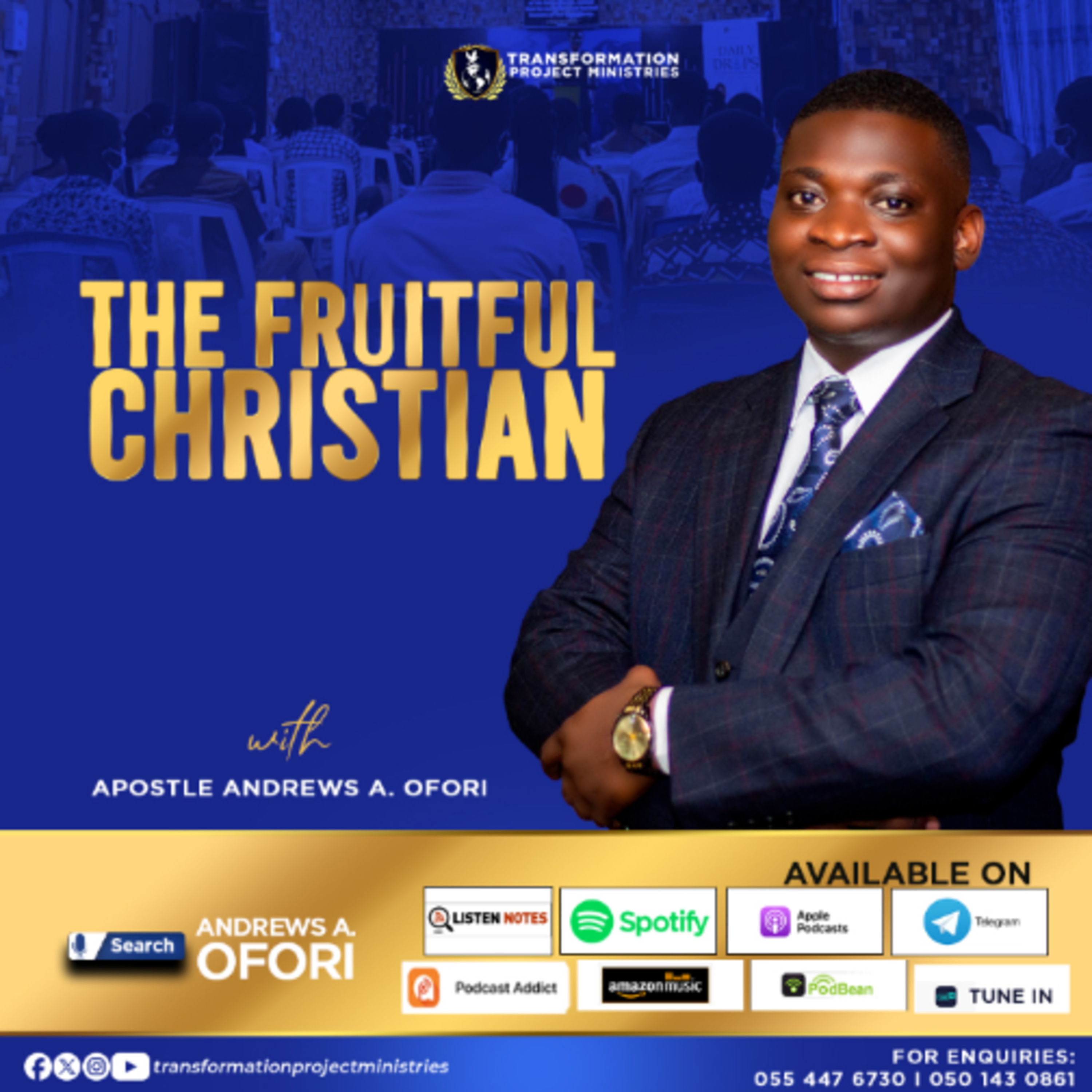 The Fruitful Christian 12(You Receive Supernatural Answers To Your Prayers)-Apostle Andrews A. Ofori