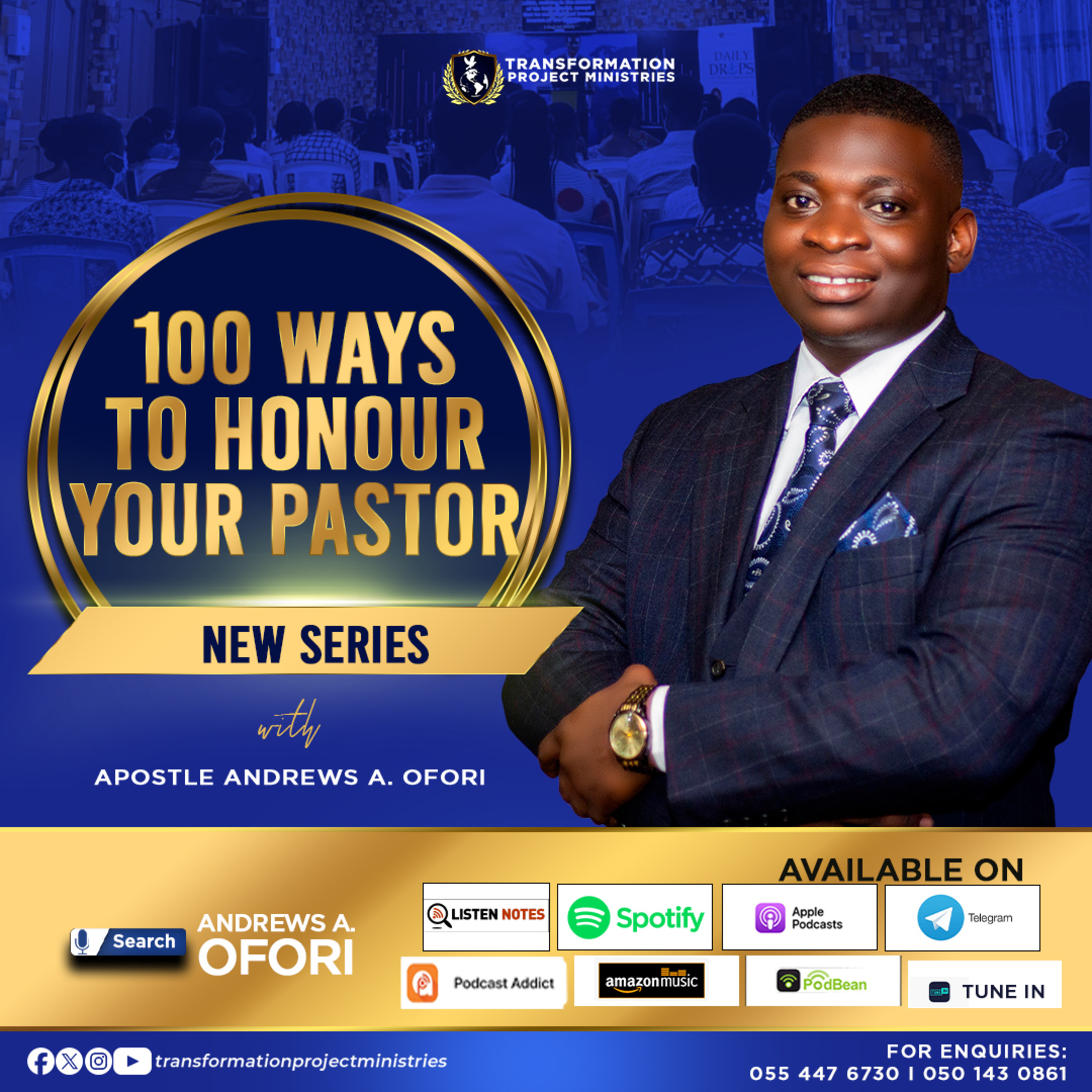 You Honour Your Pastor By Fasting For Him - Apostle Andrews A. Ofori