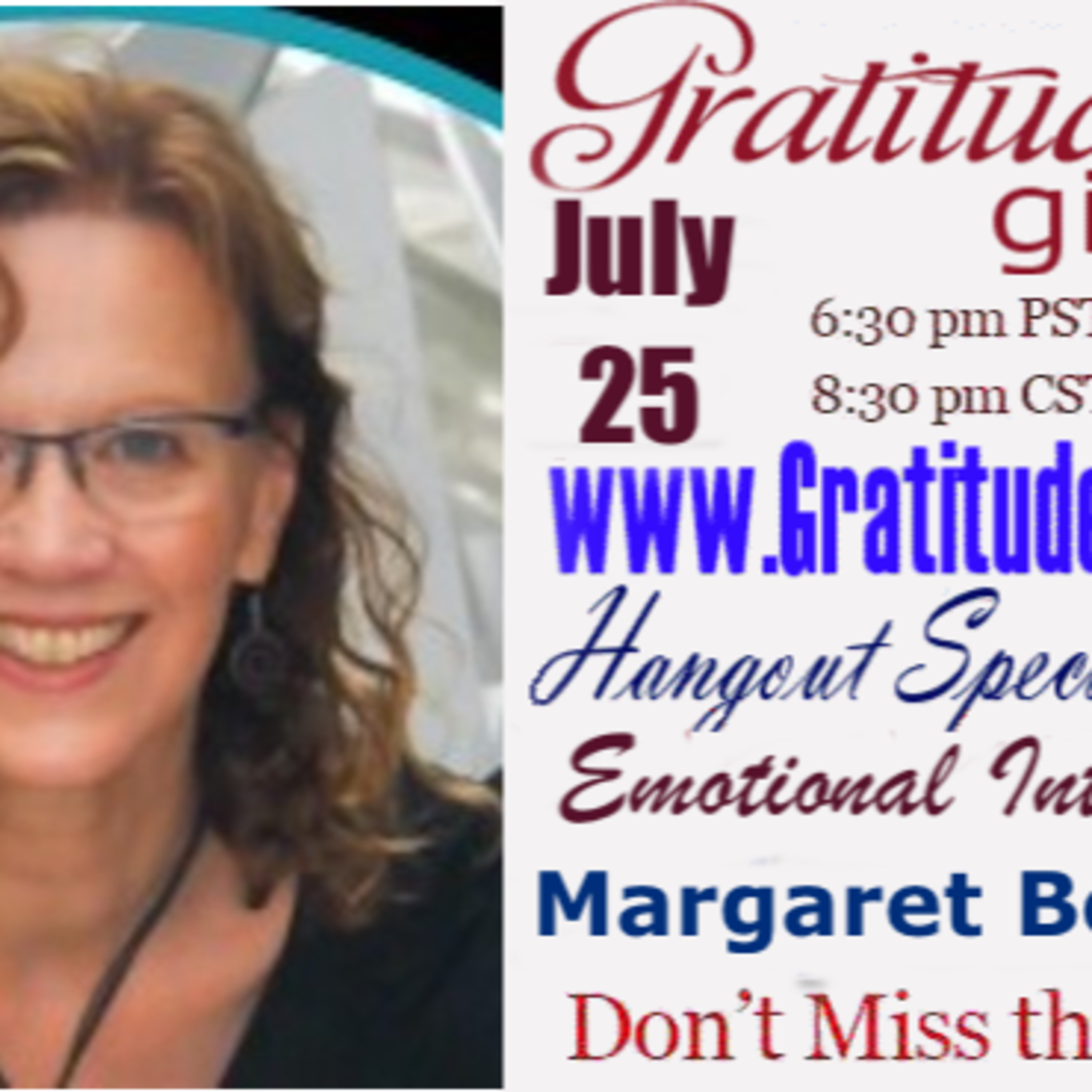 Gratitude Girls special guest Margaret Boersma episode artwork