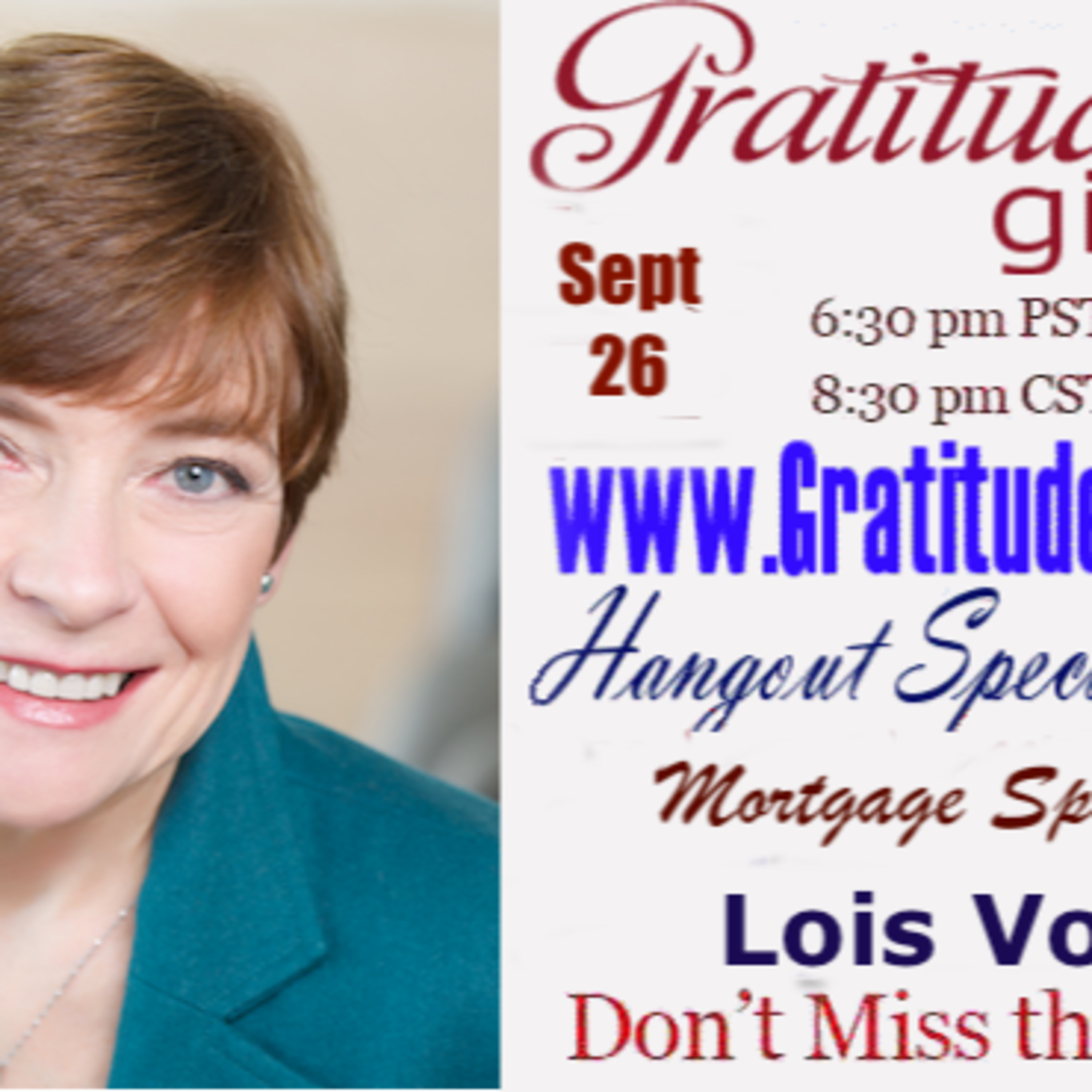 Gratitude Girls special guest Lois Volk episode artwork