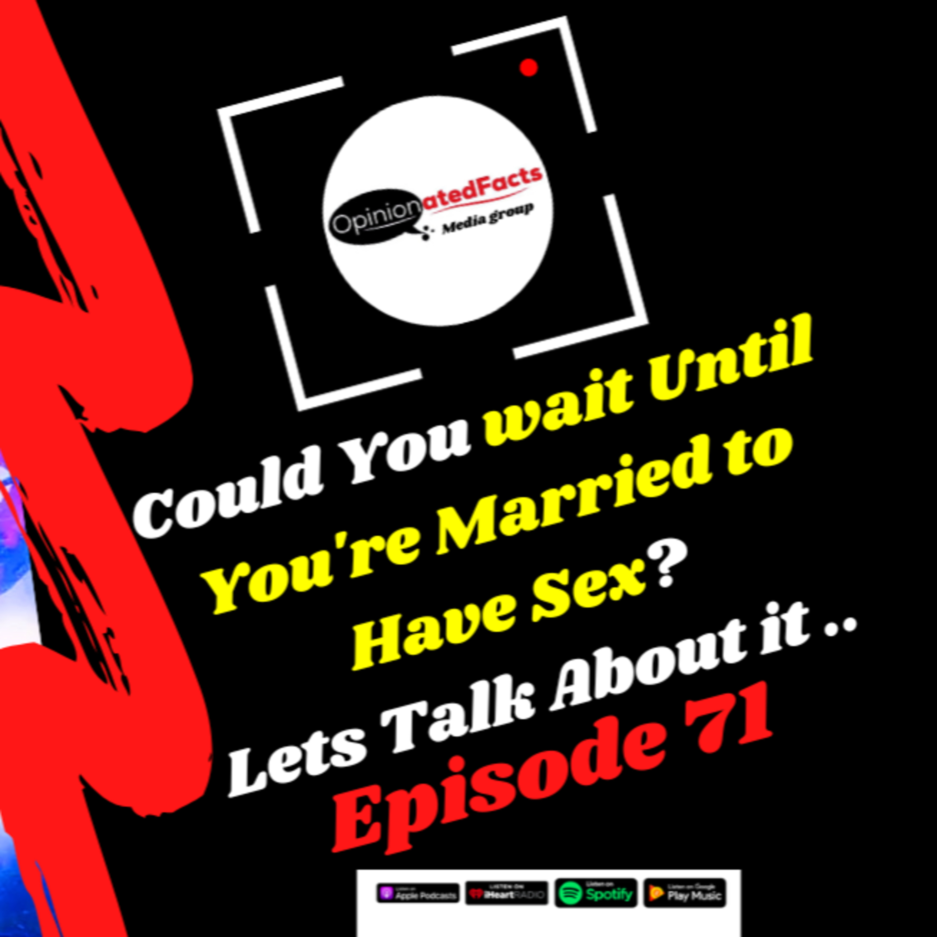 Could You Wait Until You're Married to Have Sex? Lets Talk About it .. episode artwork