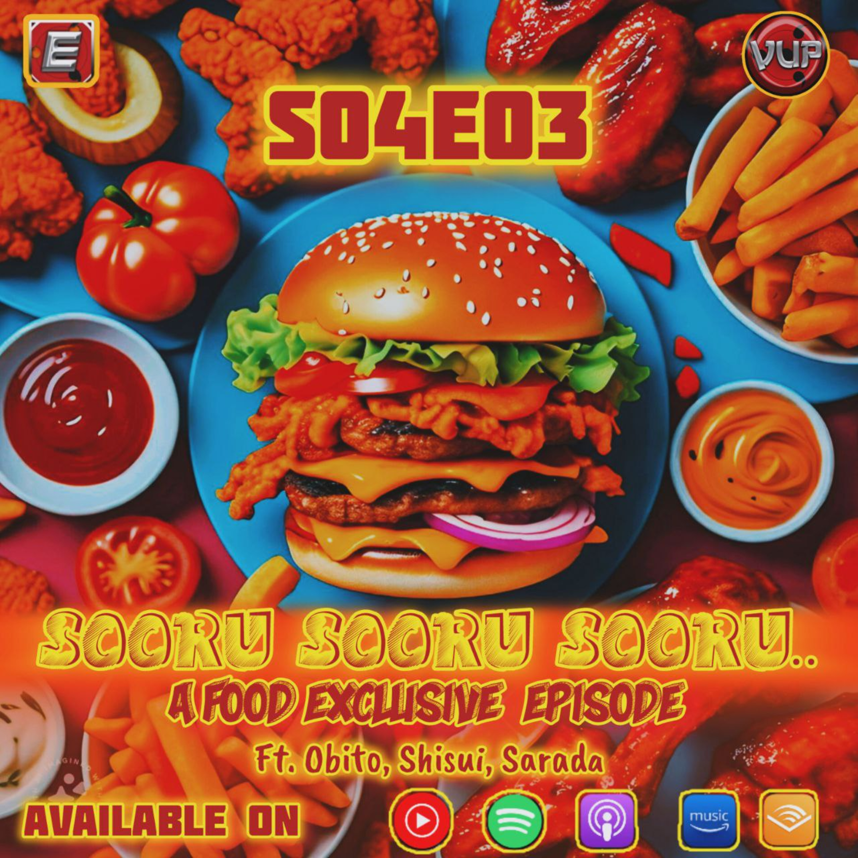 S04E03 - Sooru Sooru Sooru - A Food Exclusive Episode ft. Obito, Shisui, Sarada. episode artwork