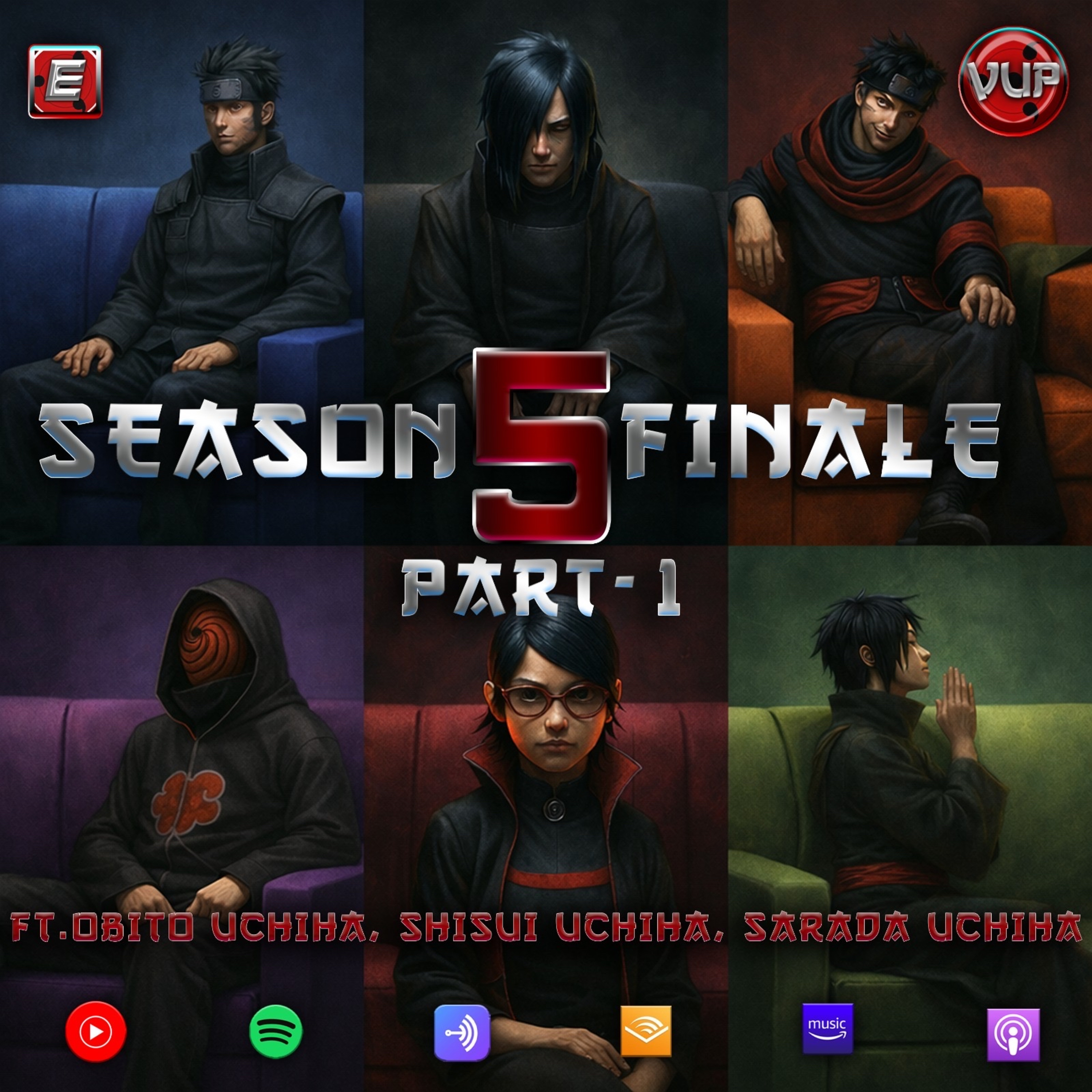 S05 Finale Part-1 ft. Obito, Sarada, Shisui, Izuna episode artwork