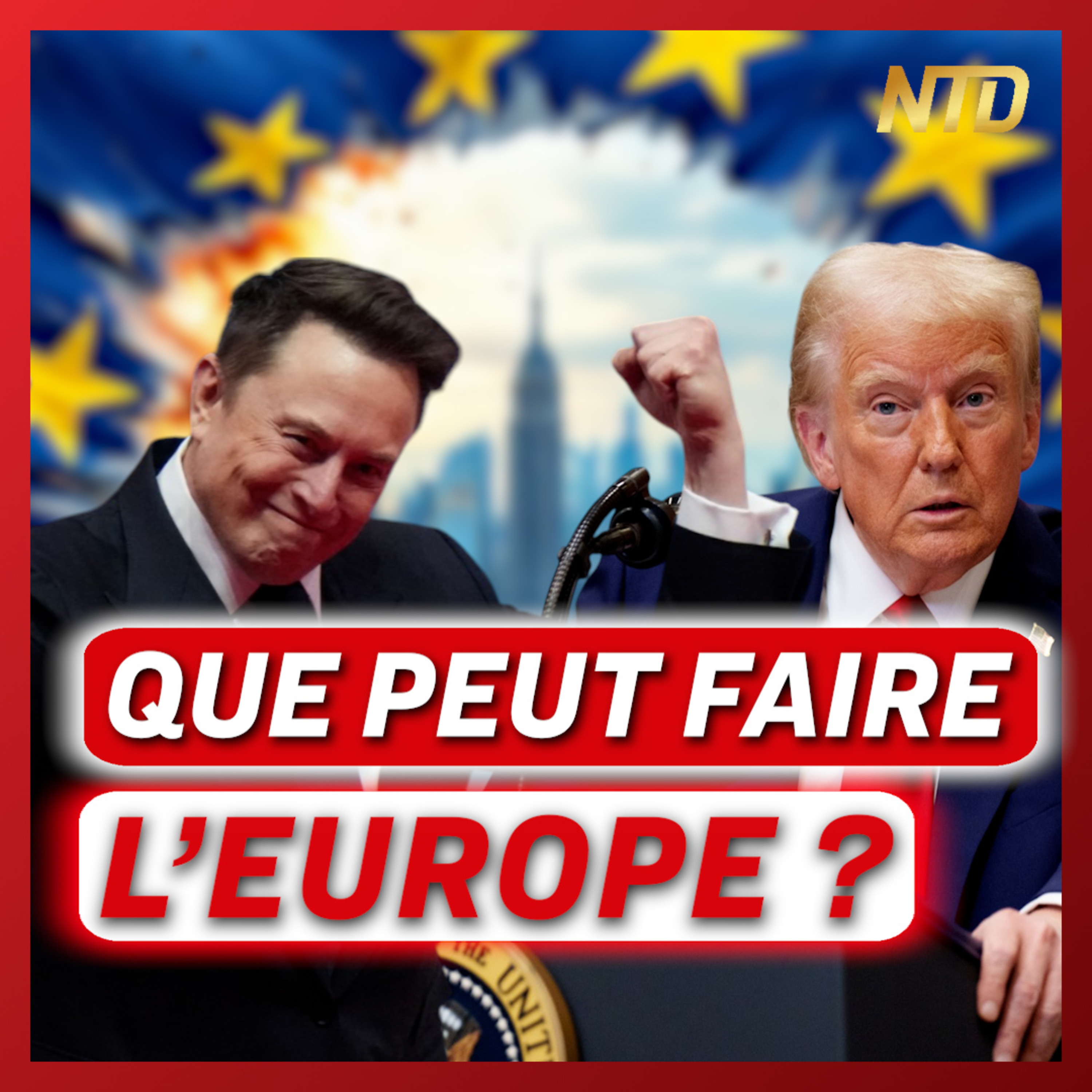« Désormais, les médias, c'est vous. » - Elon Musk et Donald Trump choquent l'Union Européenne | NTD l'Actu