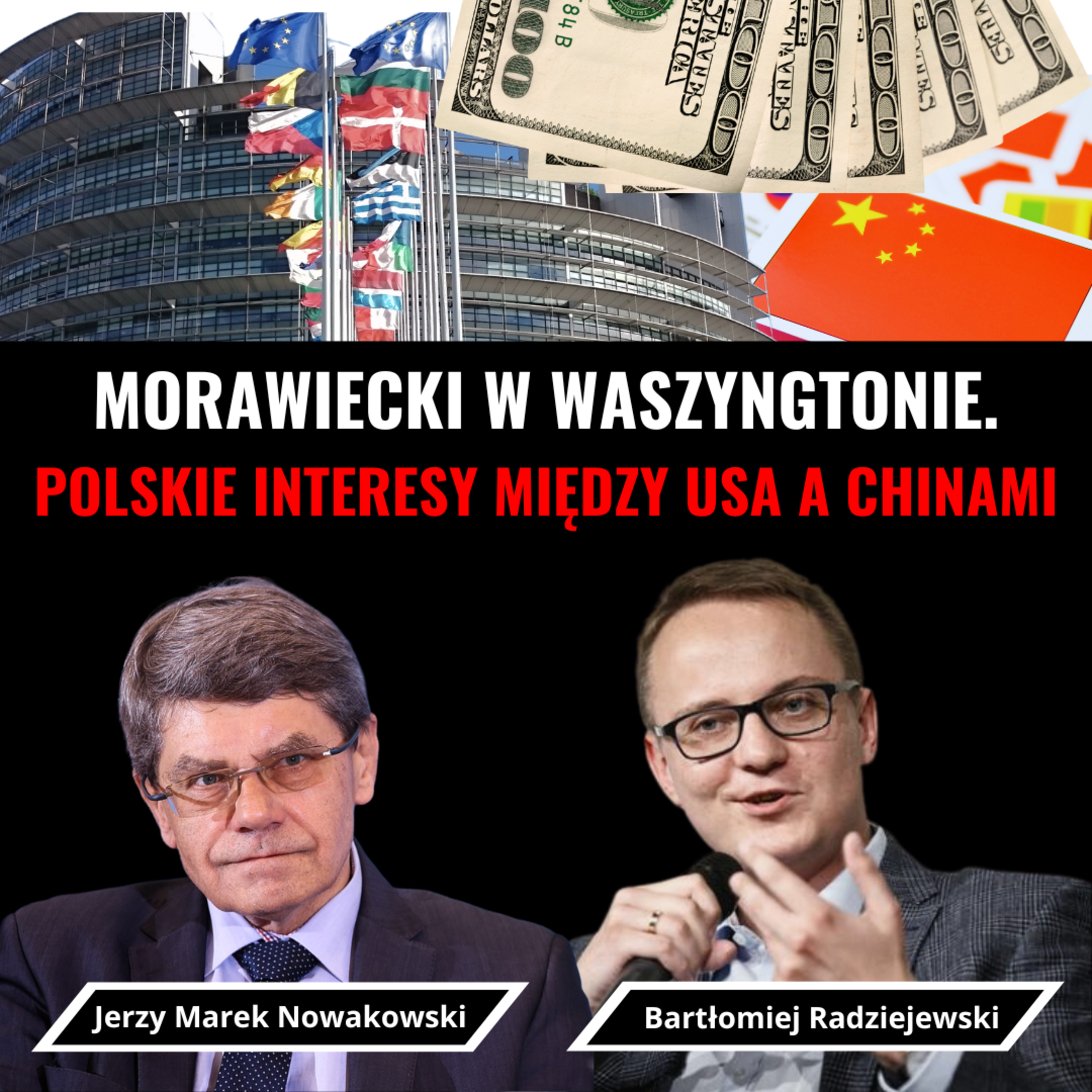 POMÓWMY REALNIE: MORAWIECKI KONTRUJE MACRONA. CZY BĘDZIEMY GINĄĆ ZA TAJWAN? BOMBA ZBOŻOWA episode artwork