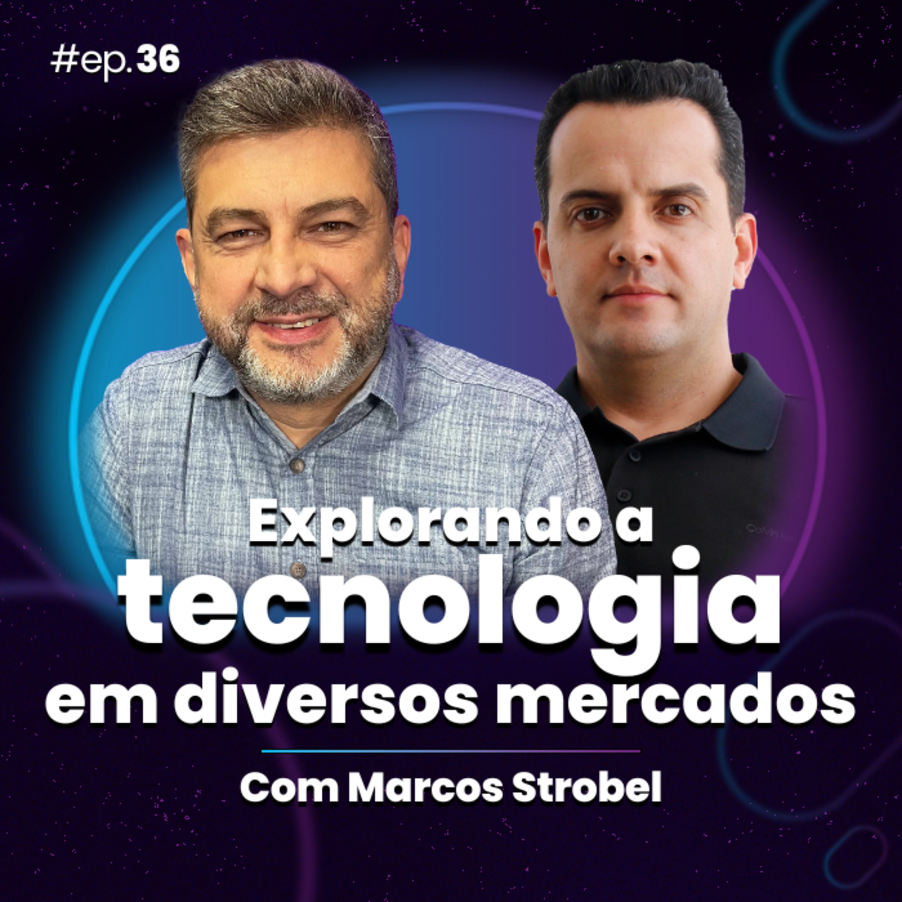 #Ep36 Explorando a tecnologia em diversos mercados, com Marcos Strobel | AmplificaCast episode artwork