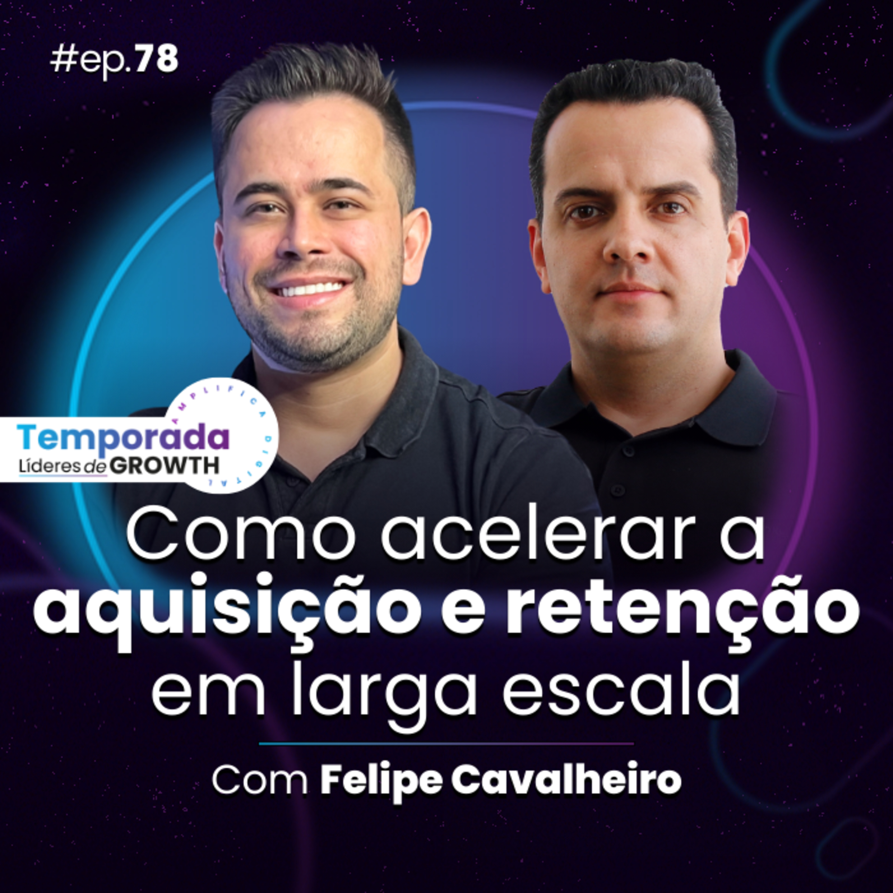 #Ep78 Como acelerar a aquisição e retenção em larga escala, com Felipe Cavalheiro episode artwork