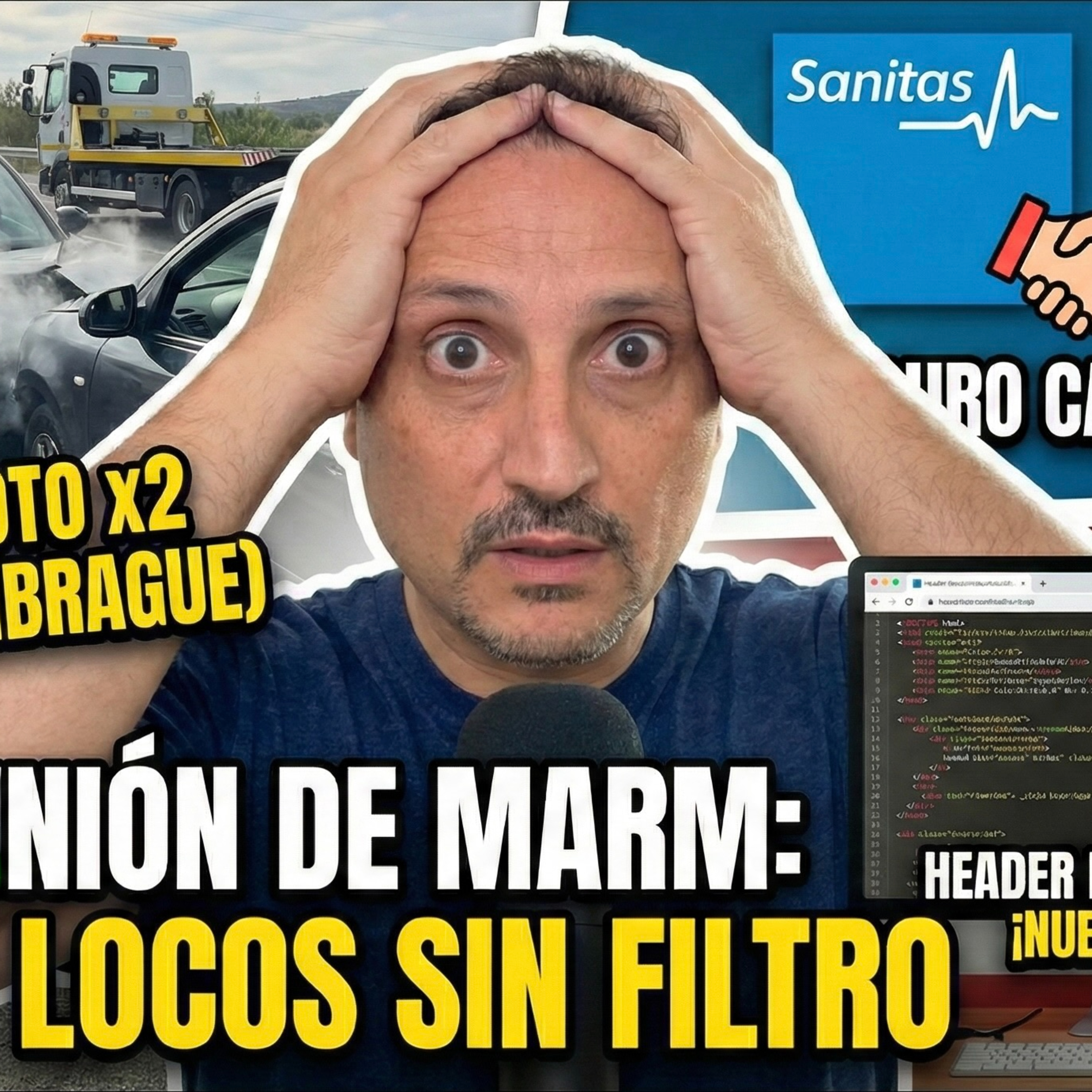 Dos coches rotos, un seguro cambiado y un menú que se va al garete