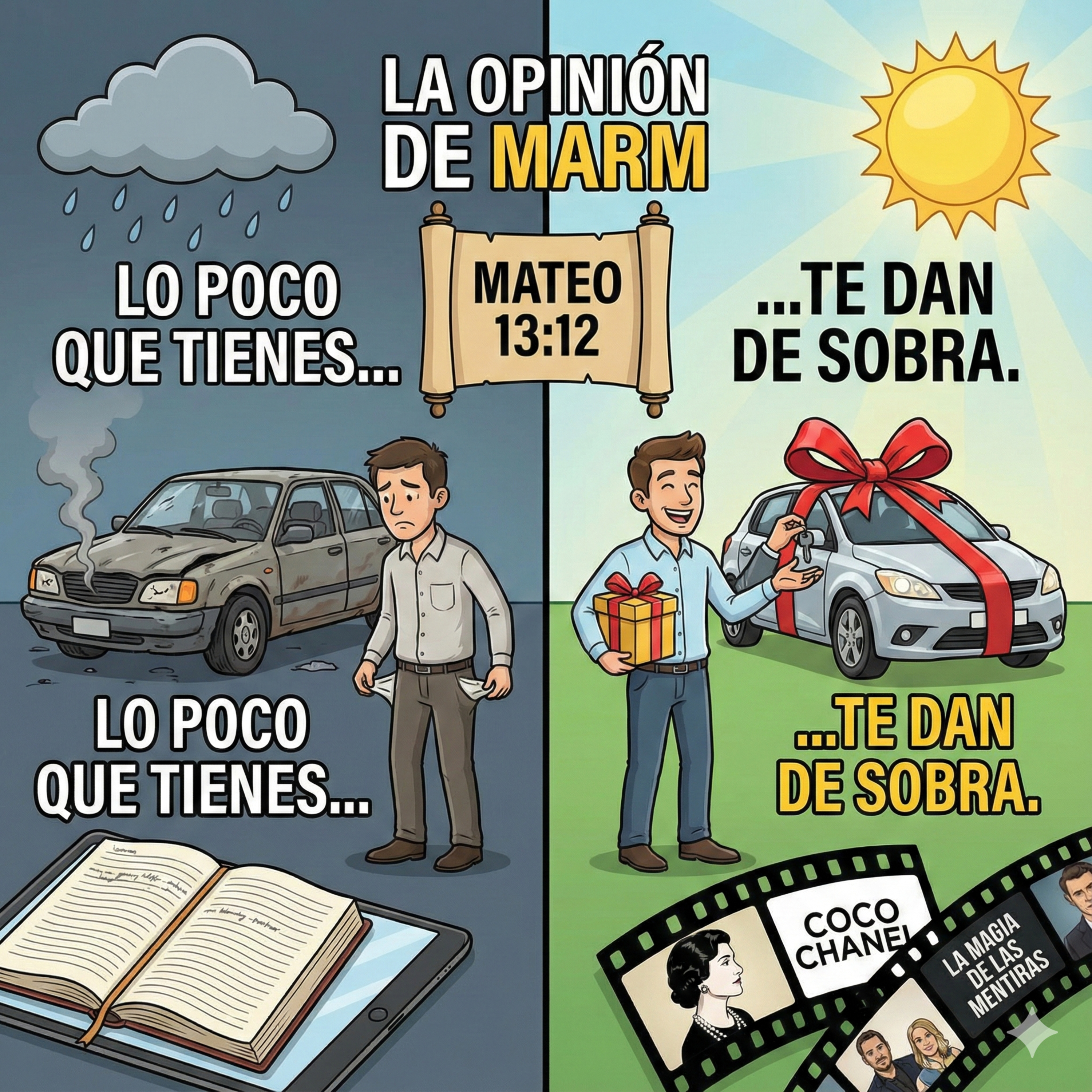 El dinero llama al dinero, Nadie te ayuda cuando eres pobre El dinero llama al dinero, Nadie te ayuda cuando eres pobre