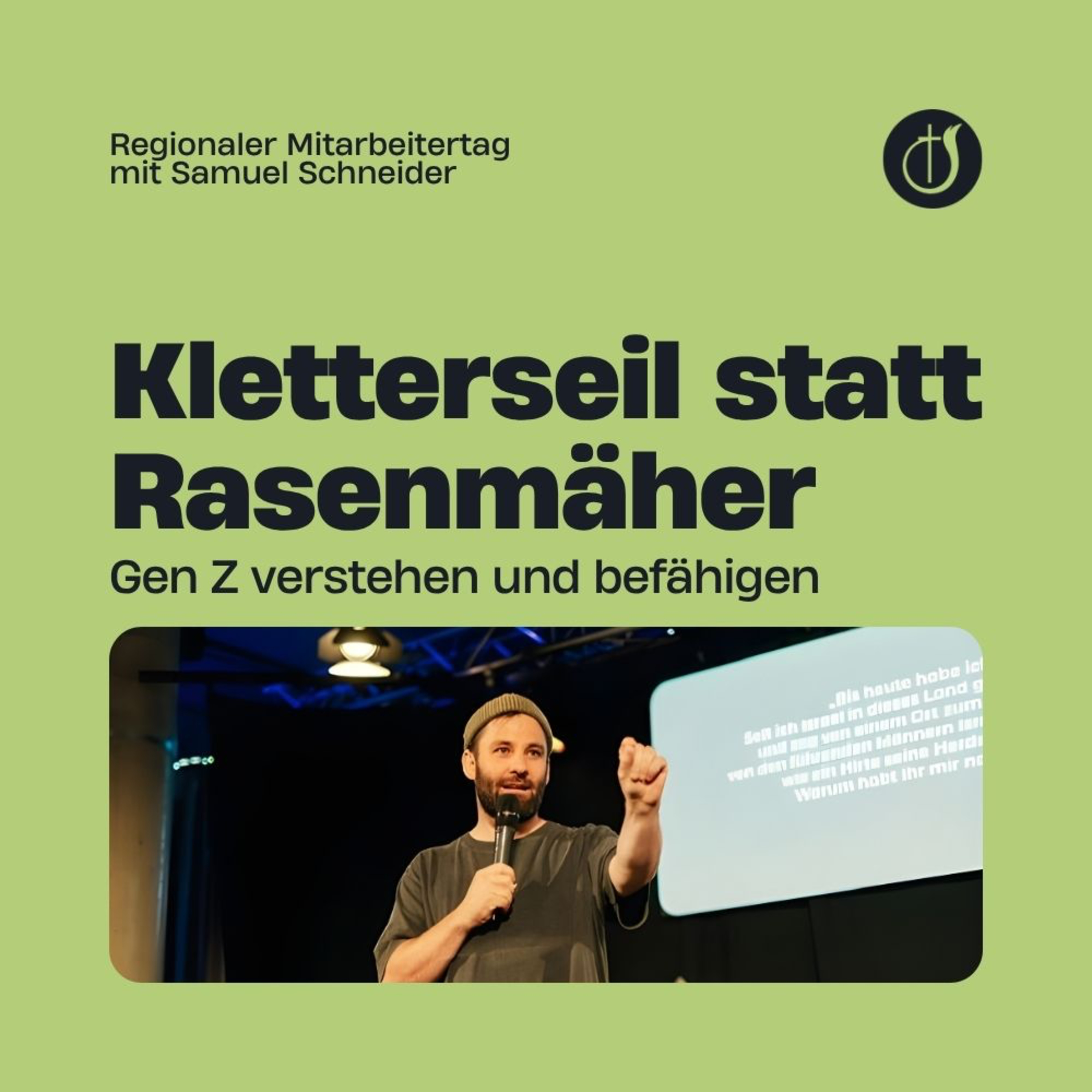 Kletterseil statt Rasenmäher // Regionlaer Mitarbeitertag // Samuel Schneider episode artwork