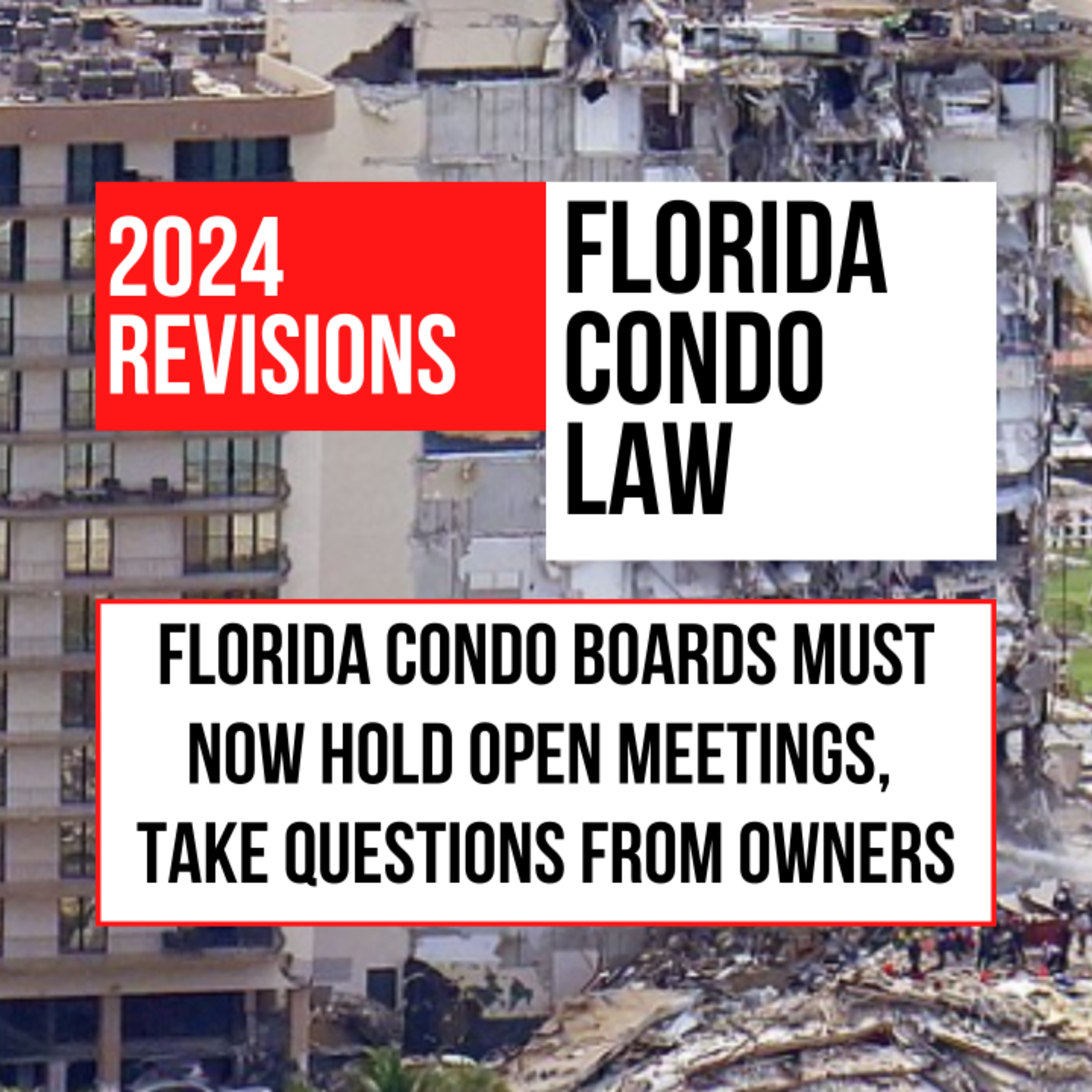 Florida Condo Boards Must Now Hold Open Meetings, Take Questions From Owners episode artwork