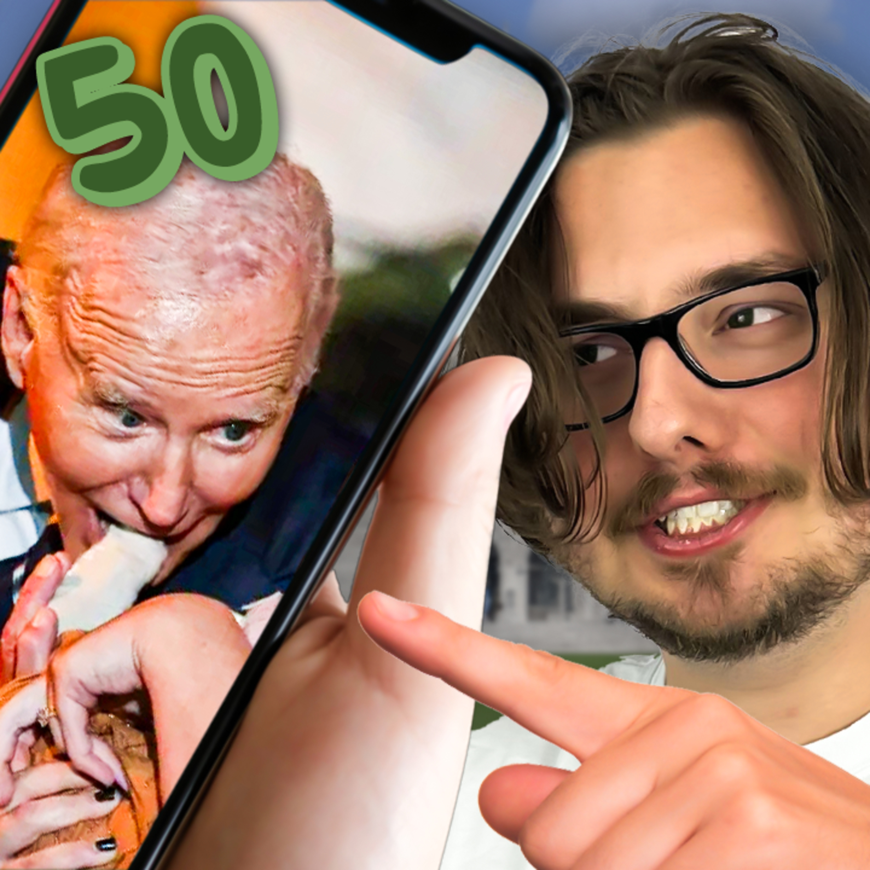 50. WHY DOES BIDEN EAT BABY? episode artwork