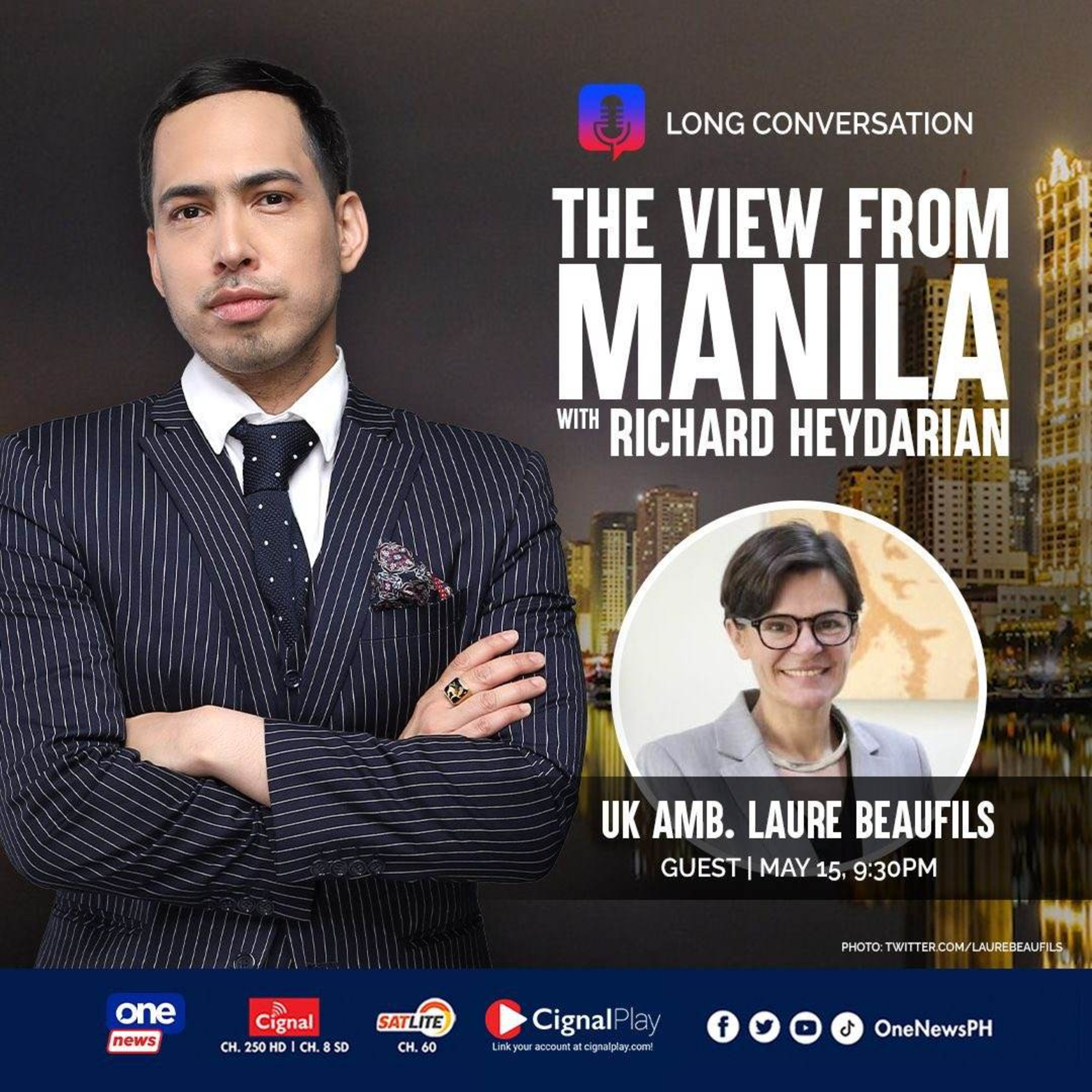 The View from Manila with Richard Heydarian - PH-UK Relationship with Amb. Laure Beaufils episode artwork
