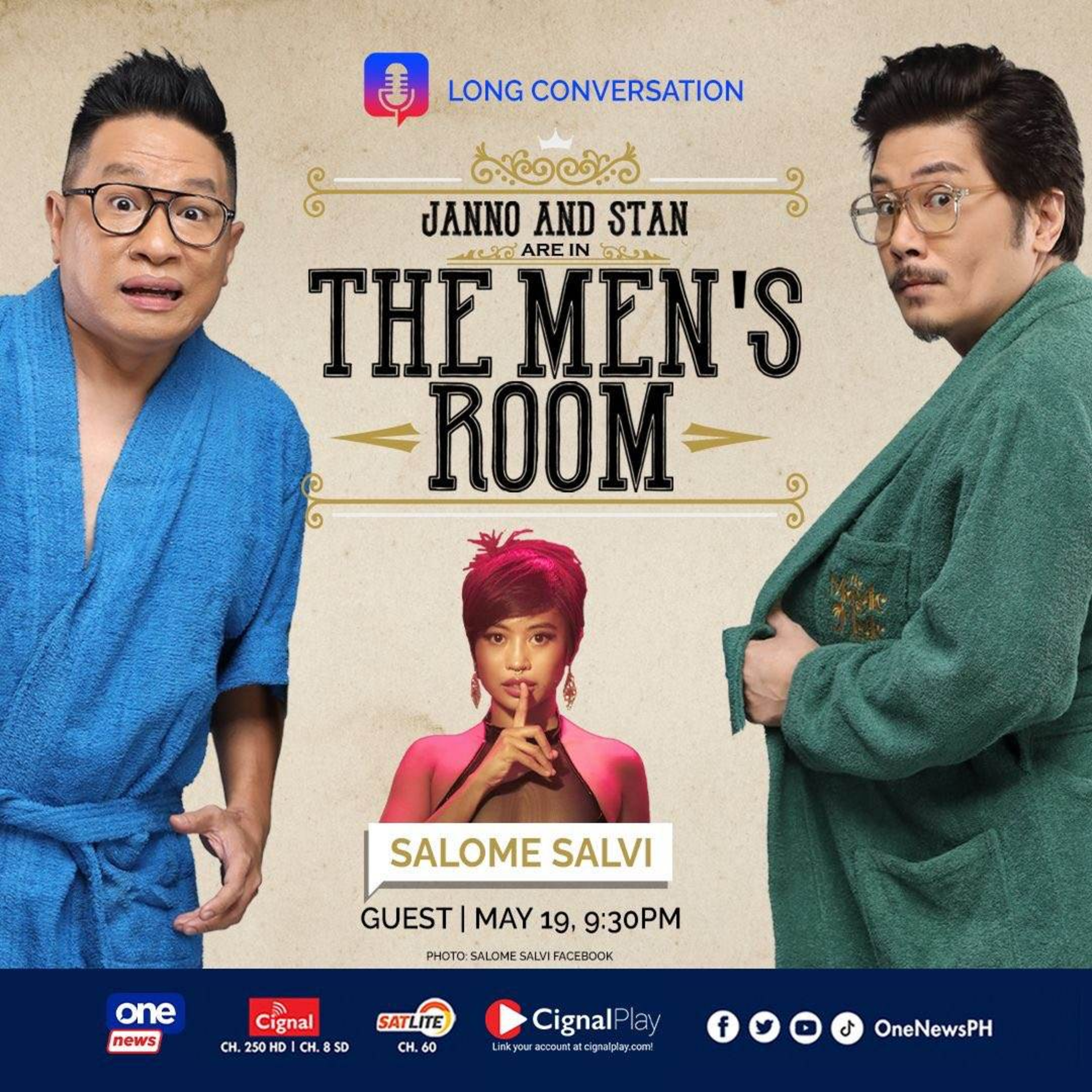 Men's Room with Janno and Stanley Ep 02 - Salome Salvi episode artwork
