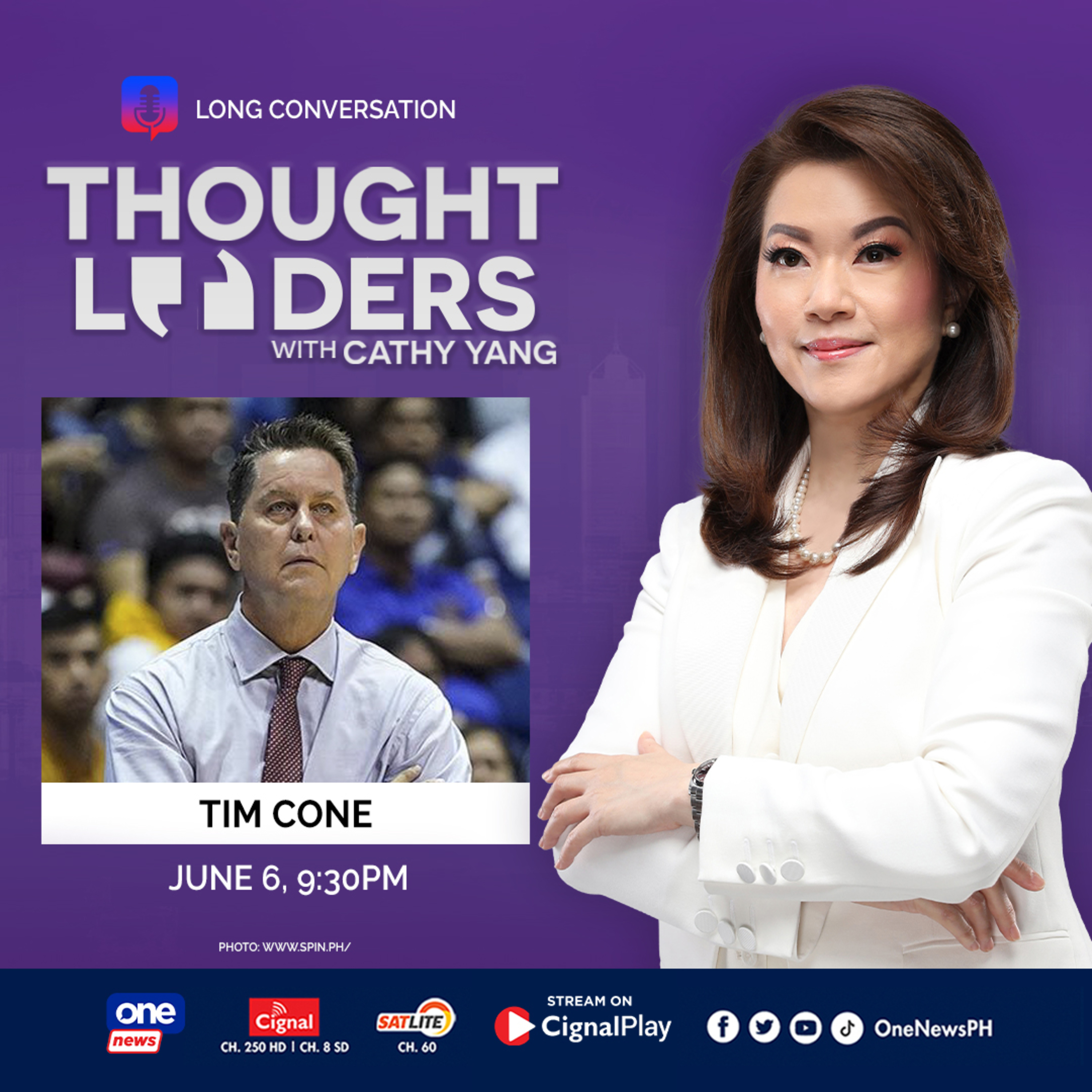 Coach Tim Cone - Thought Leaders with Cathy Yang episode artwork