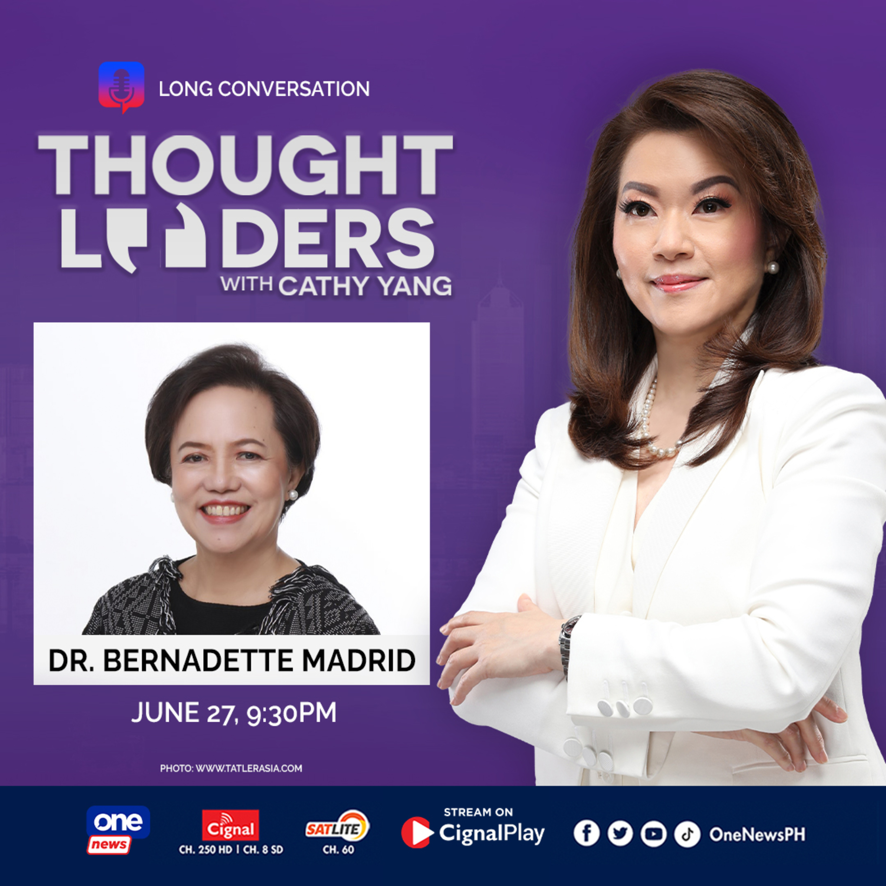 Dr. Bernadette Madrid - Thought Leaders with Cathy Yang episode artwork