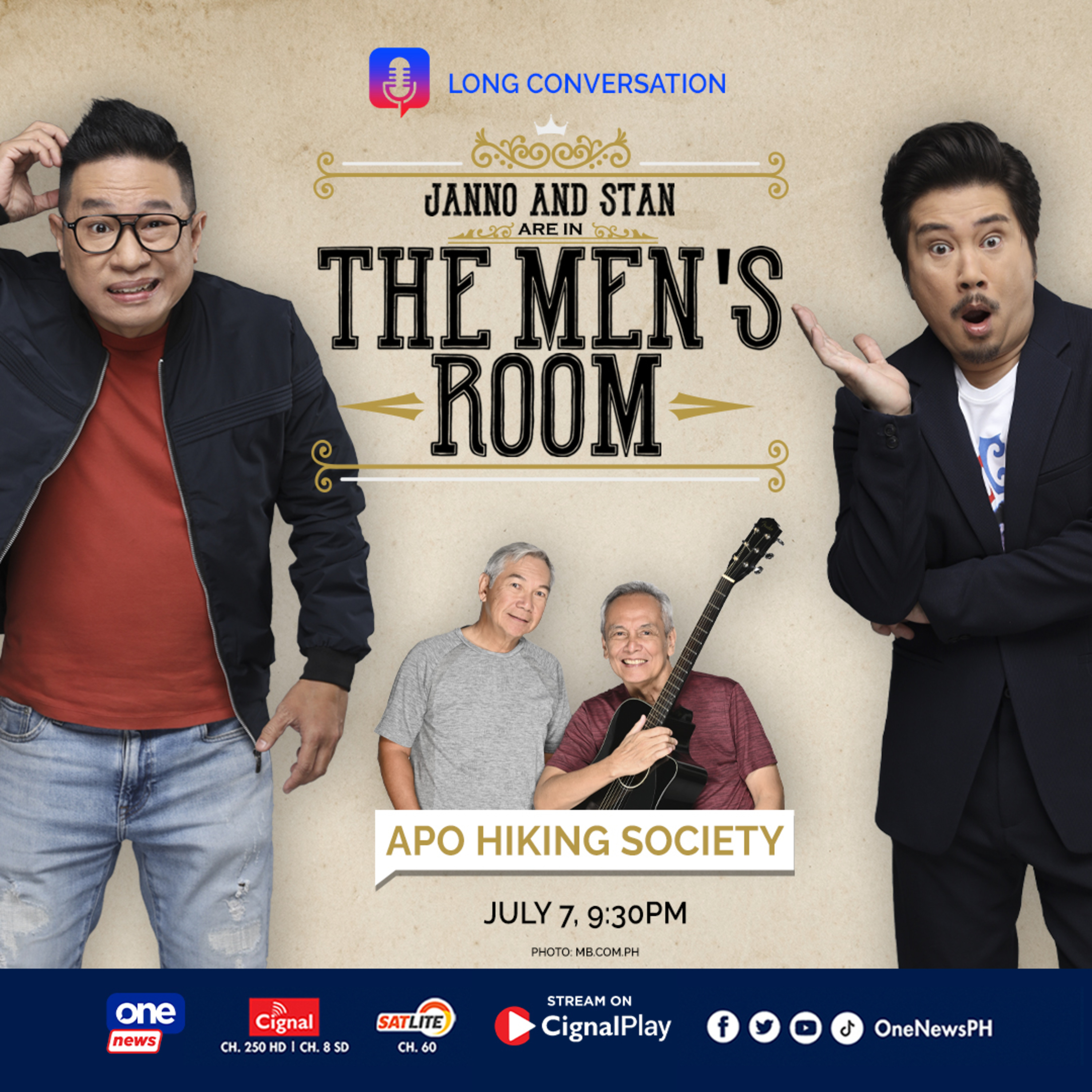 Apo Hiking Society - Men's Room with Janno and Stanley episode artwork