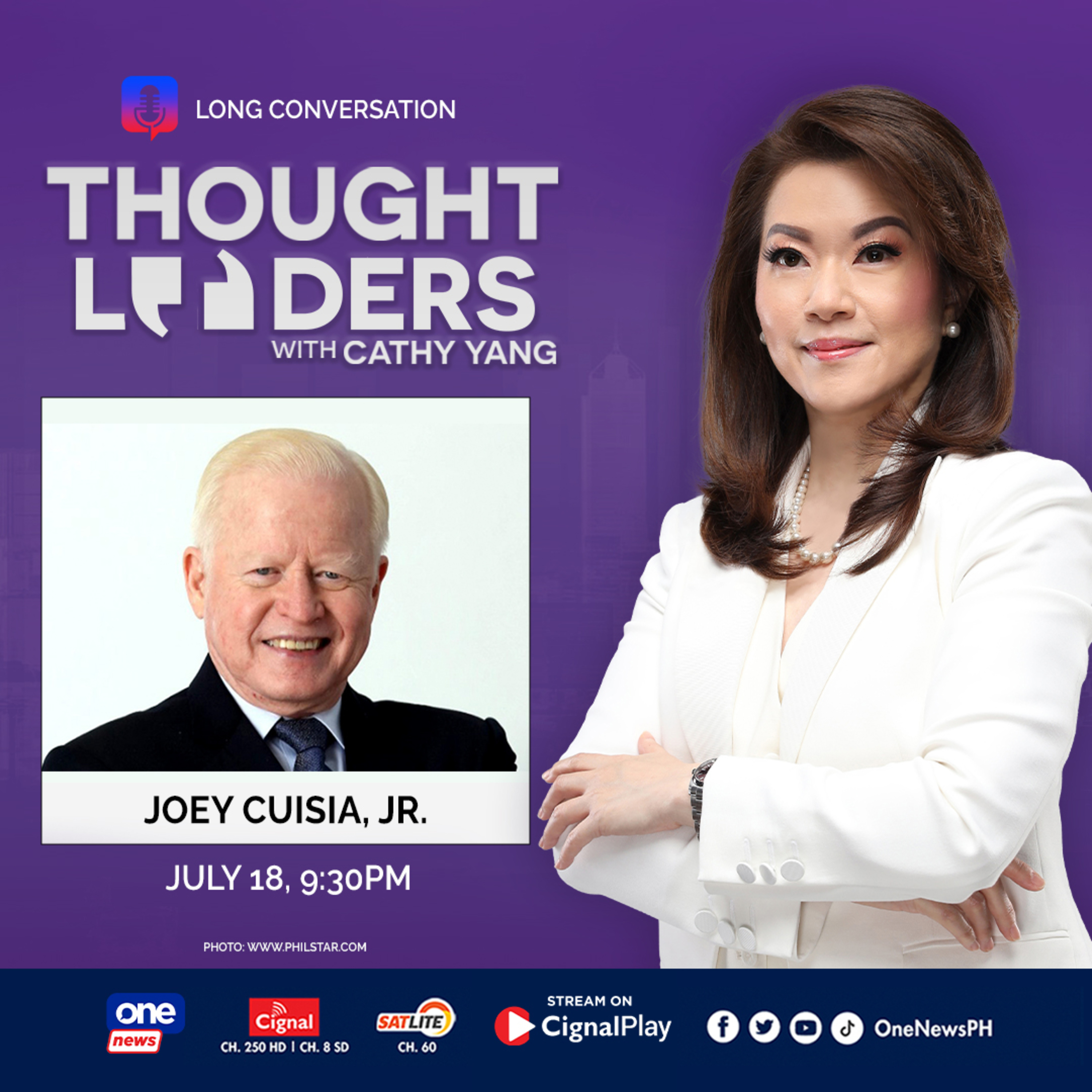 Fmr Ph Ambassador to the U.S. Jose Cuisia Jr - Thought Leaders with Cathy Yang episode artwork