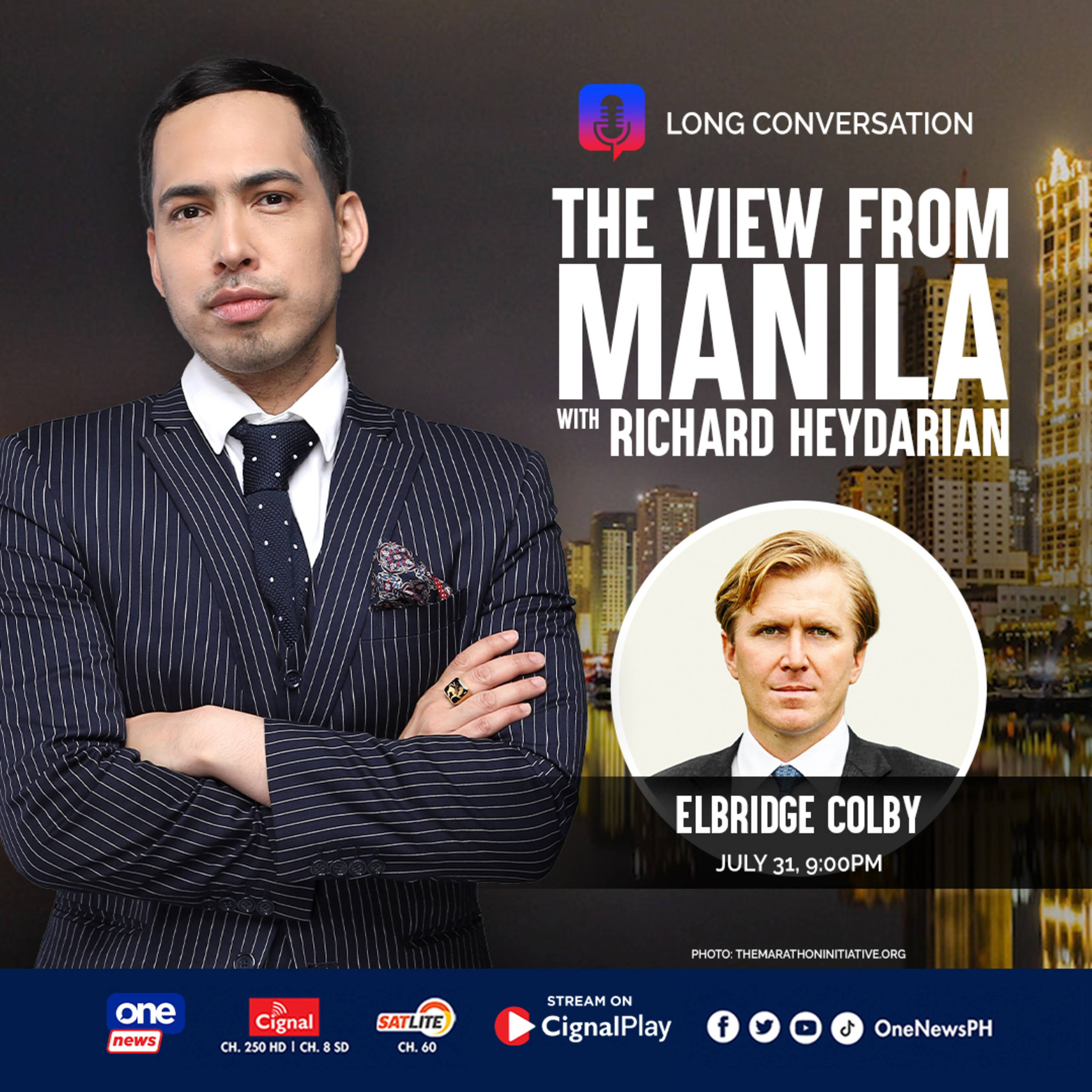 Elbridge Colby Part 2 - The View from Manila with Richard Heydarian episode artwork