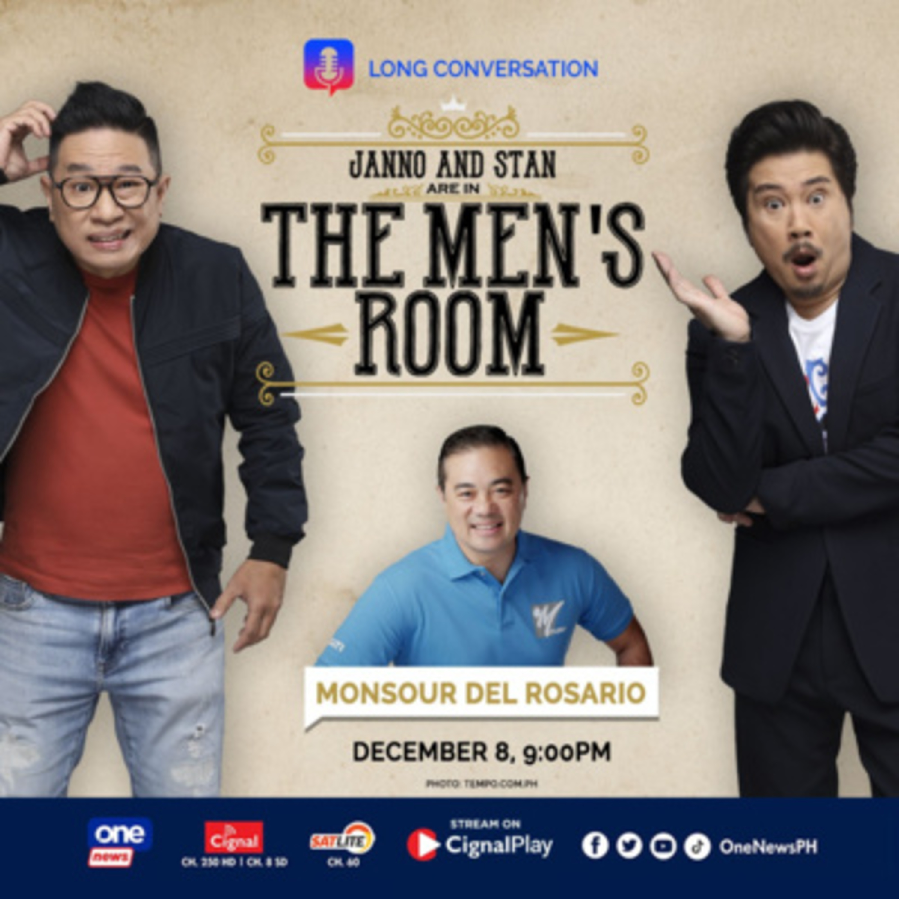 Monsour Del Rosario explains how he stays fit despite his age episode artwork