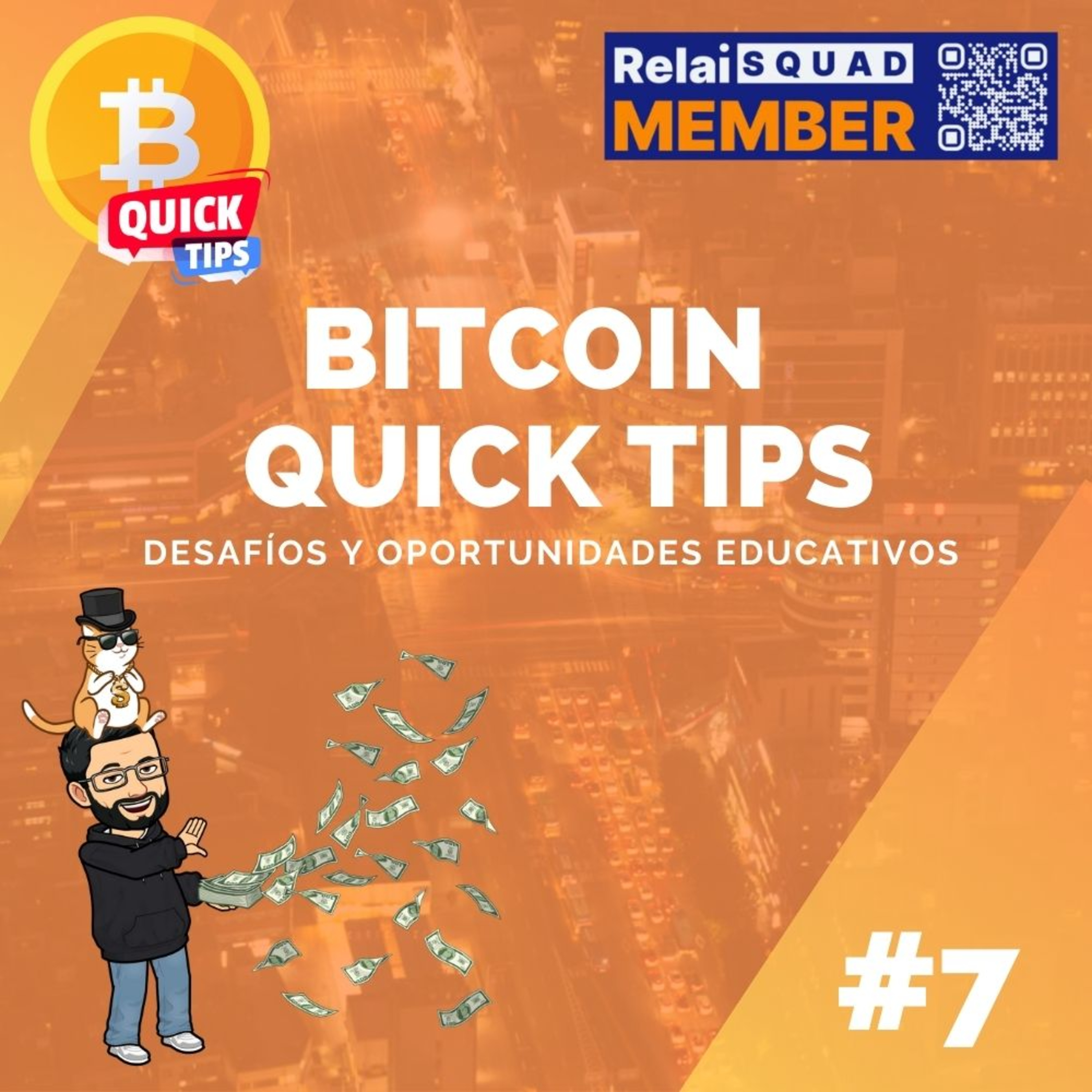 Bitcoin Quick Tips #7 - Desafíos y Oportunidades Educativas episode artwork