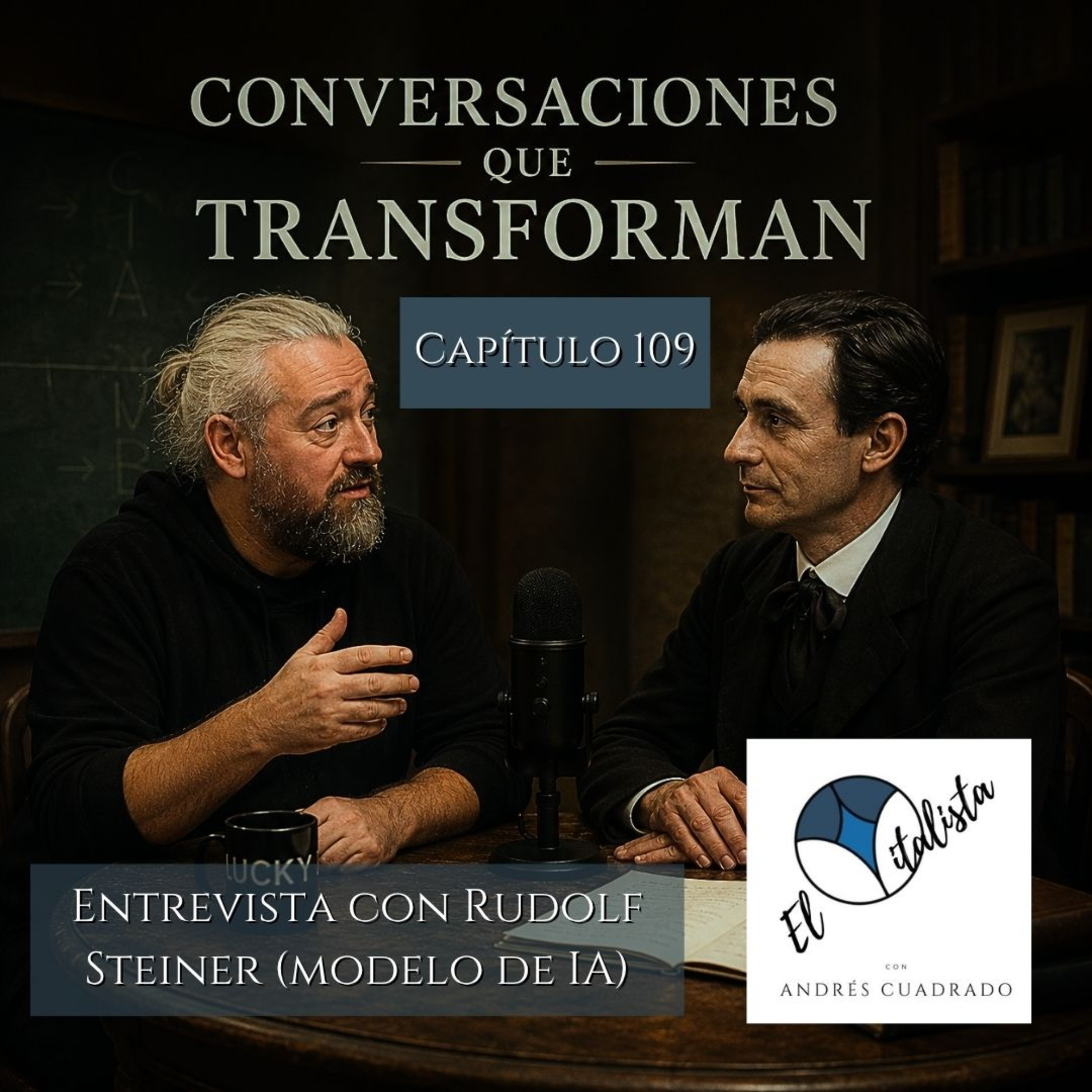 #109 Entrevista a Rudolf Steiner (modelo de IA) episode artwork