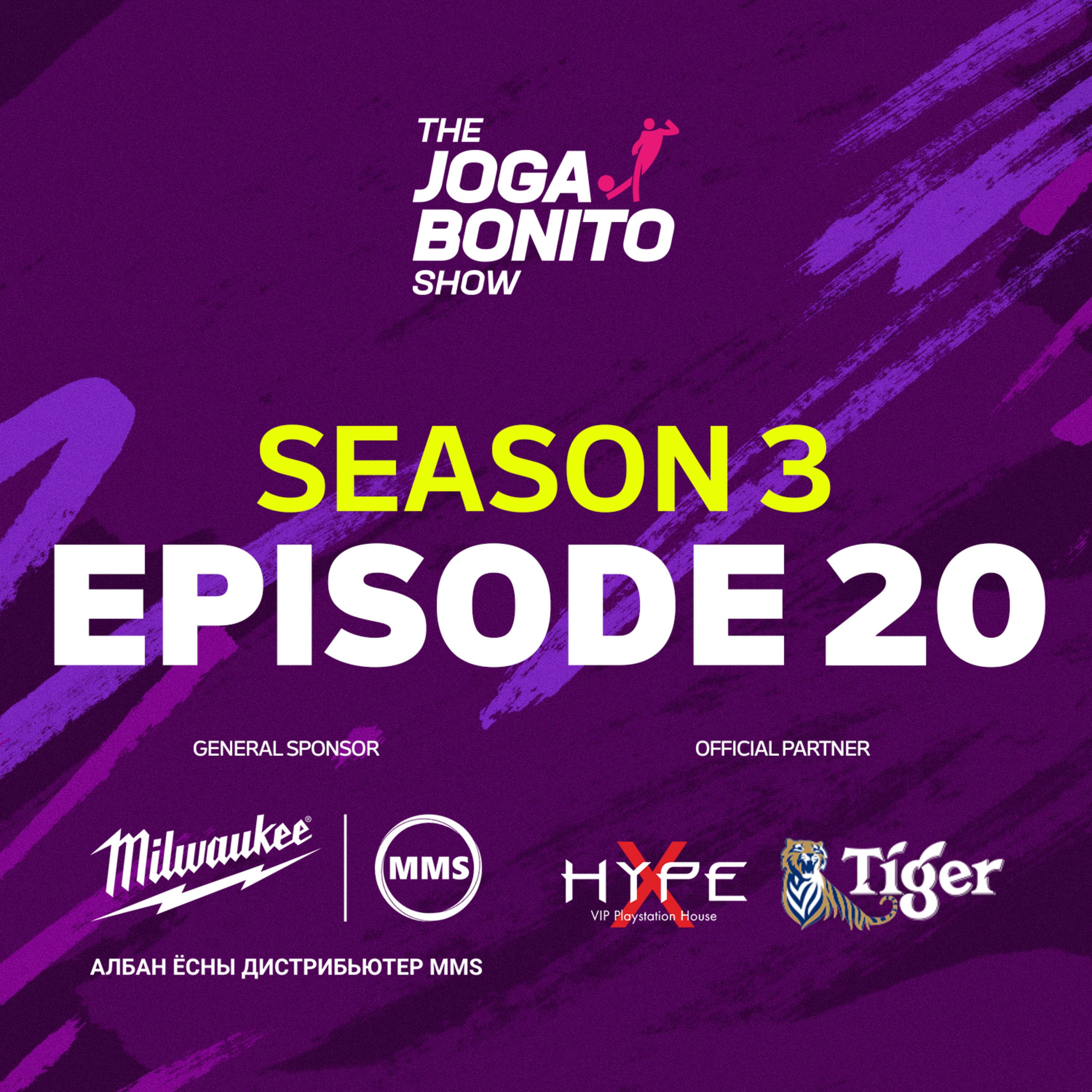 Barça super winners, Arsenal 2 хожигдов, зарим наймаанууд - The Joga Bonito Show S03E20 episode artwork