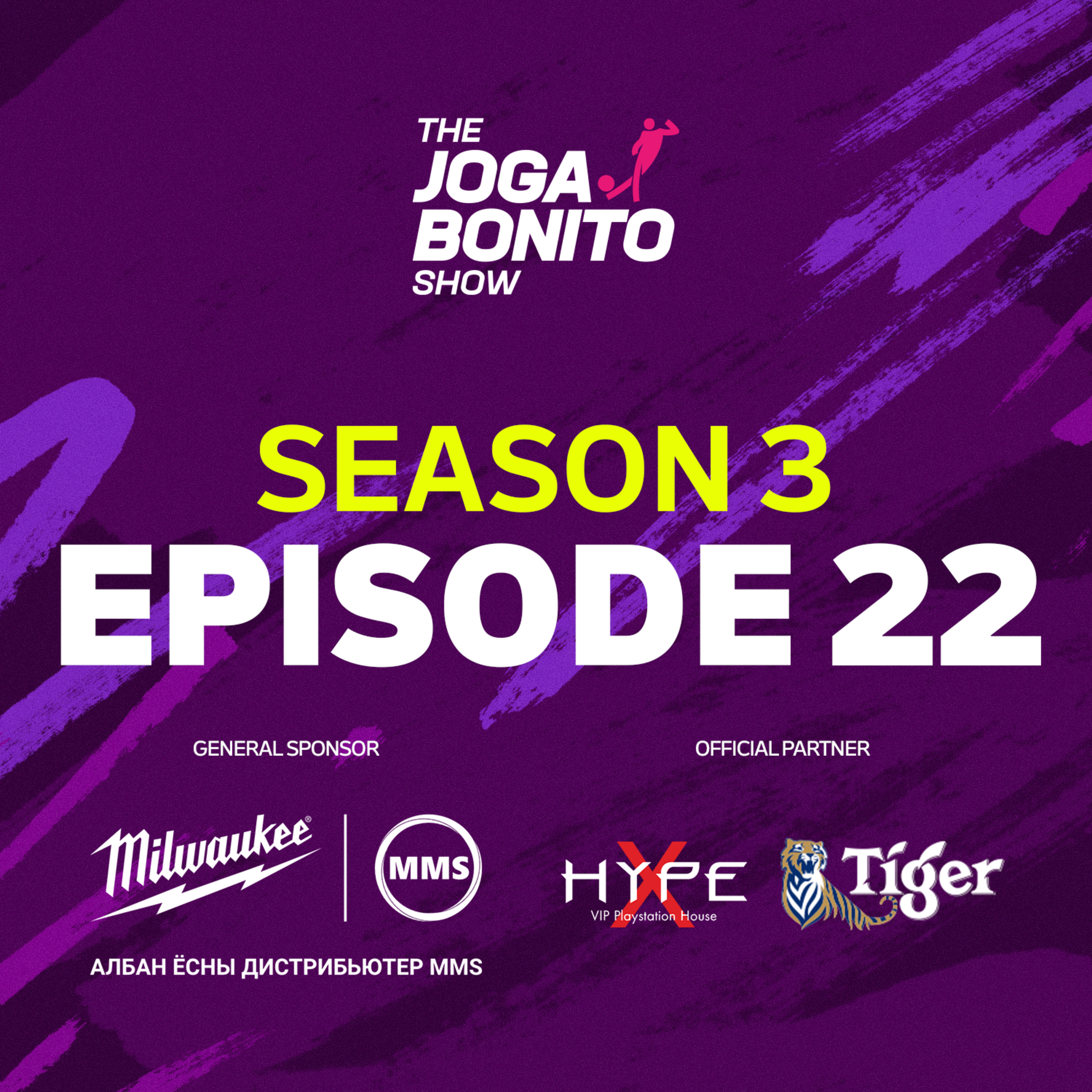 Европын тэмцээнүүдийн дугаар, наймаанууд - The Joga Bonito Show S03E22 episode artwork
