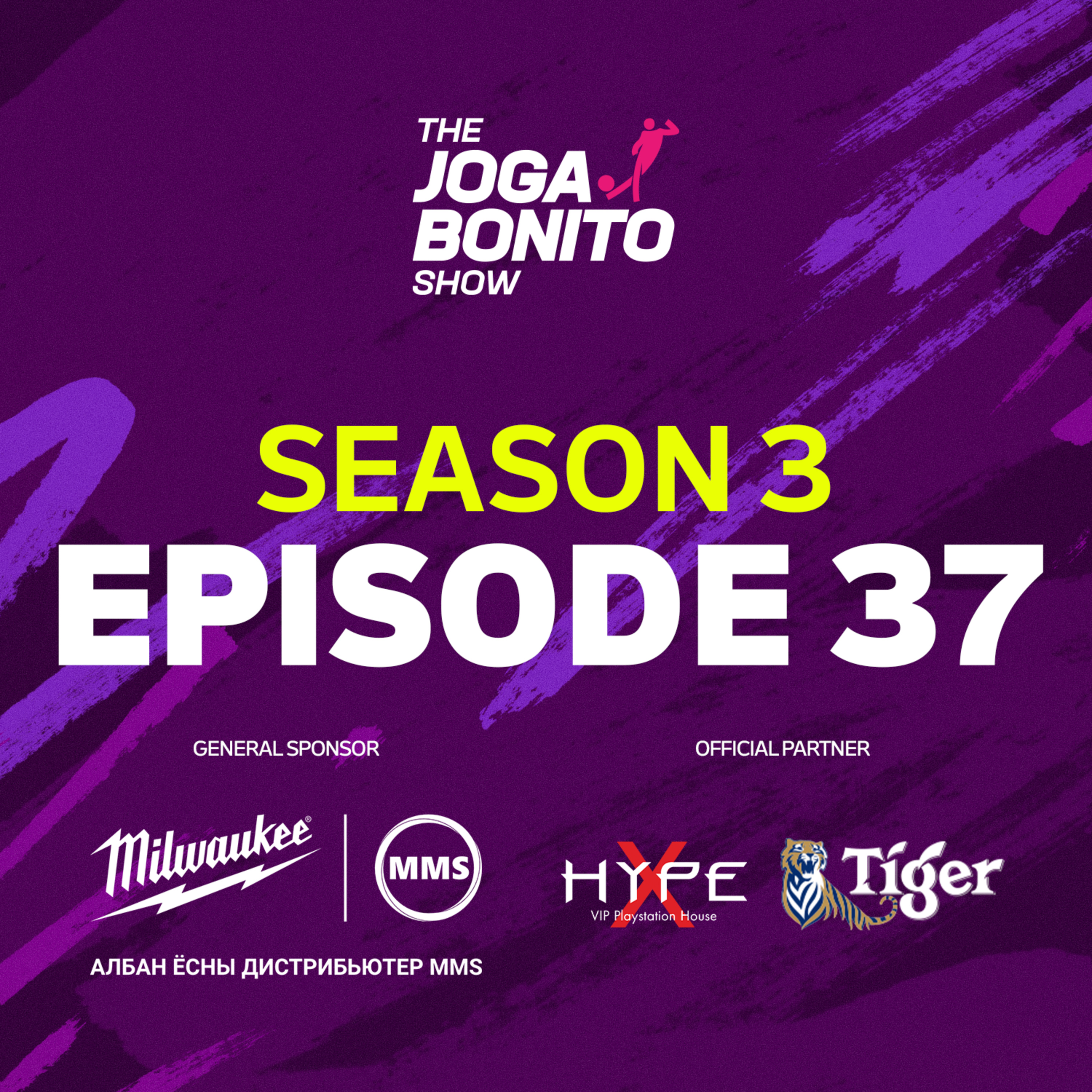 BAR vs RMA, SPO vs BEN, AJA vs PSV, Топ байруудын төлөө өрсөлдөөн - The Joga Bonito Show S03E37 episode artwork