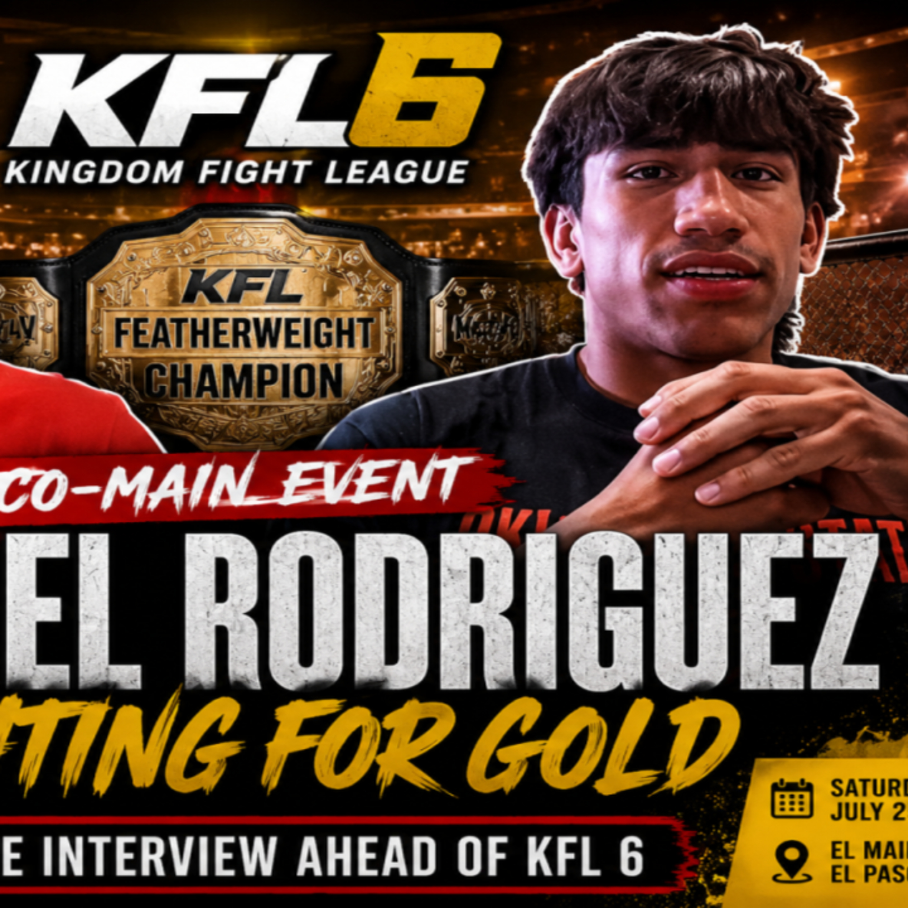 Gabriel “The Chosen One” Returns for KFL 6 Featherweight Gold | Fight Talk with Jimmy Dukes episode artwork